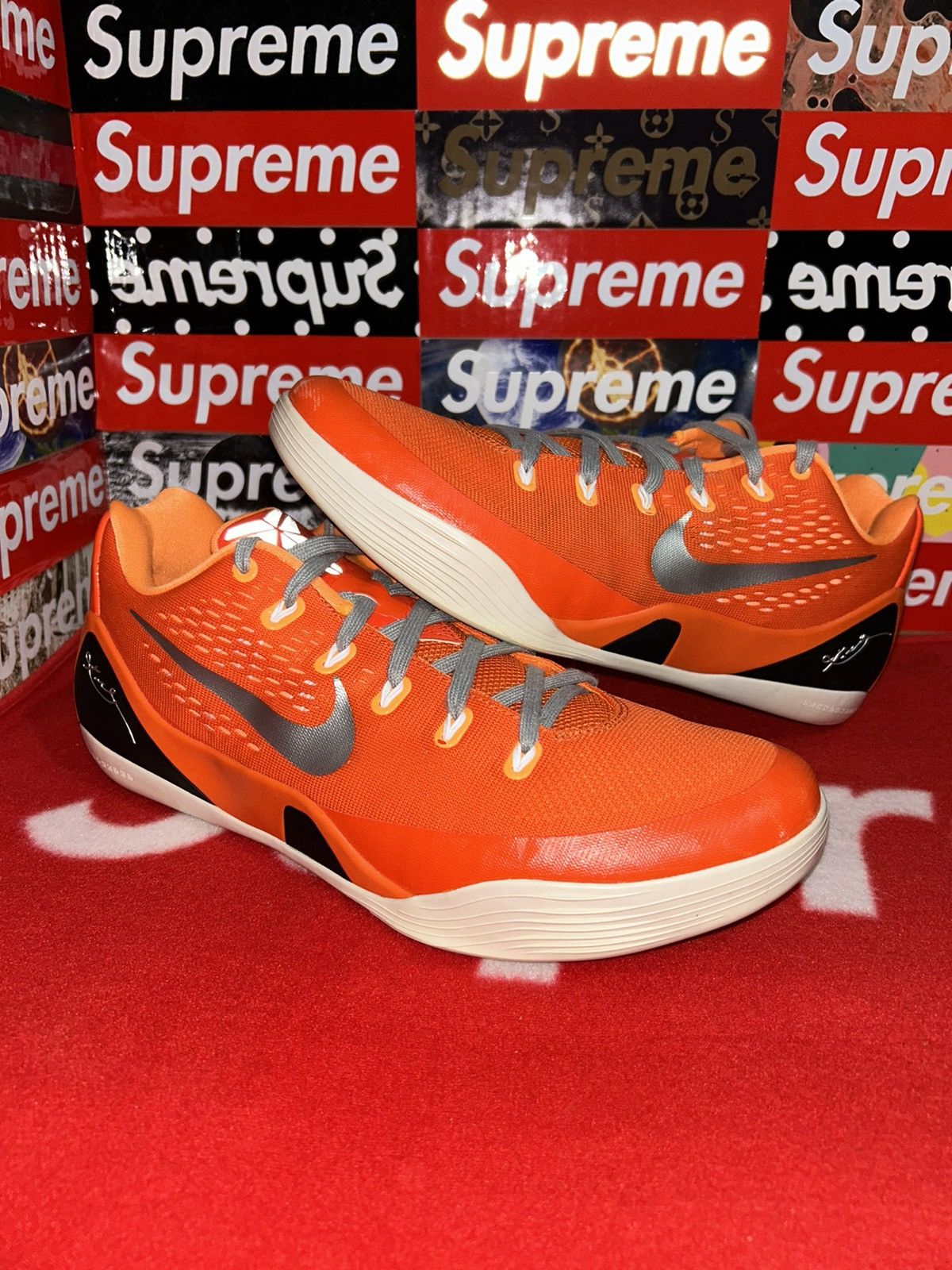 Nike Nike Kobe 9 EM TB “Orange Blaze” 685776-808 size 12.5 Size US 12.5 / EU 45-46 - 1 Thumbnail