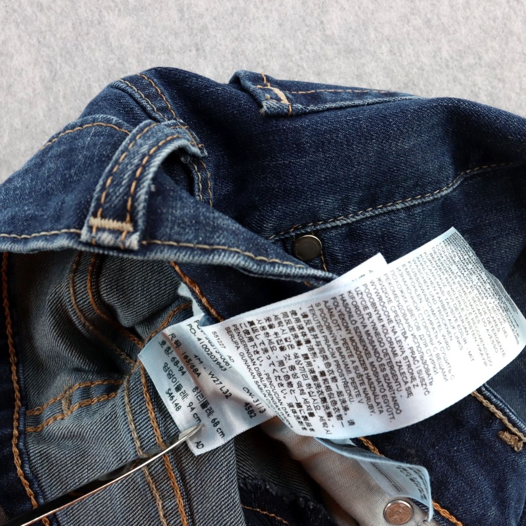 Levi's Levi’s Skinny Jeans Women Size 27 Medium Wash Stretch Size 32" / US 10 / IT 46 - 3 Thumbnail