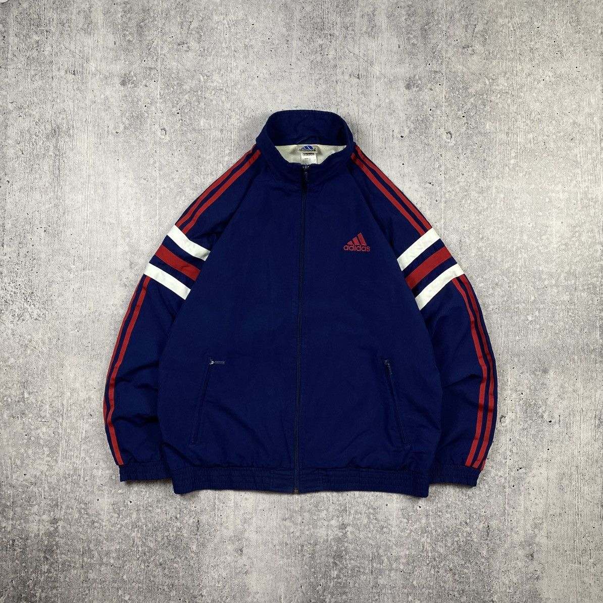 Adidas Vintage Adidas 3-Stripes Y2K Streetwear Track Jacket Men L Size US L / EU 52-54 / 3 - 1 Thumbnail