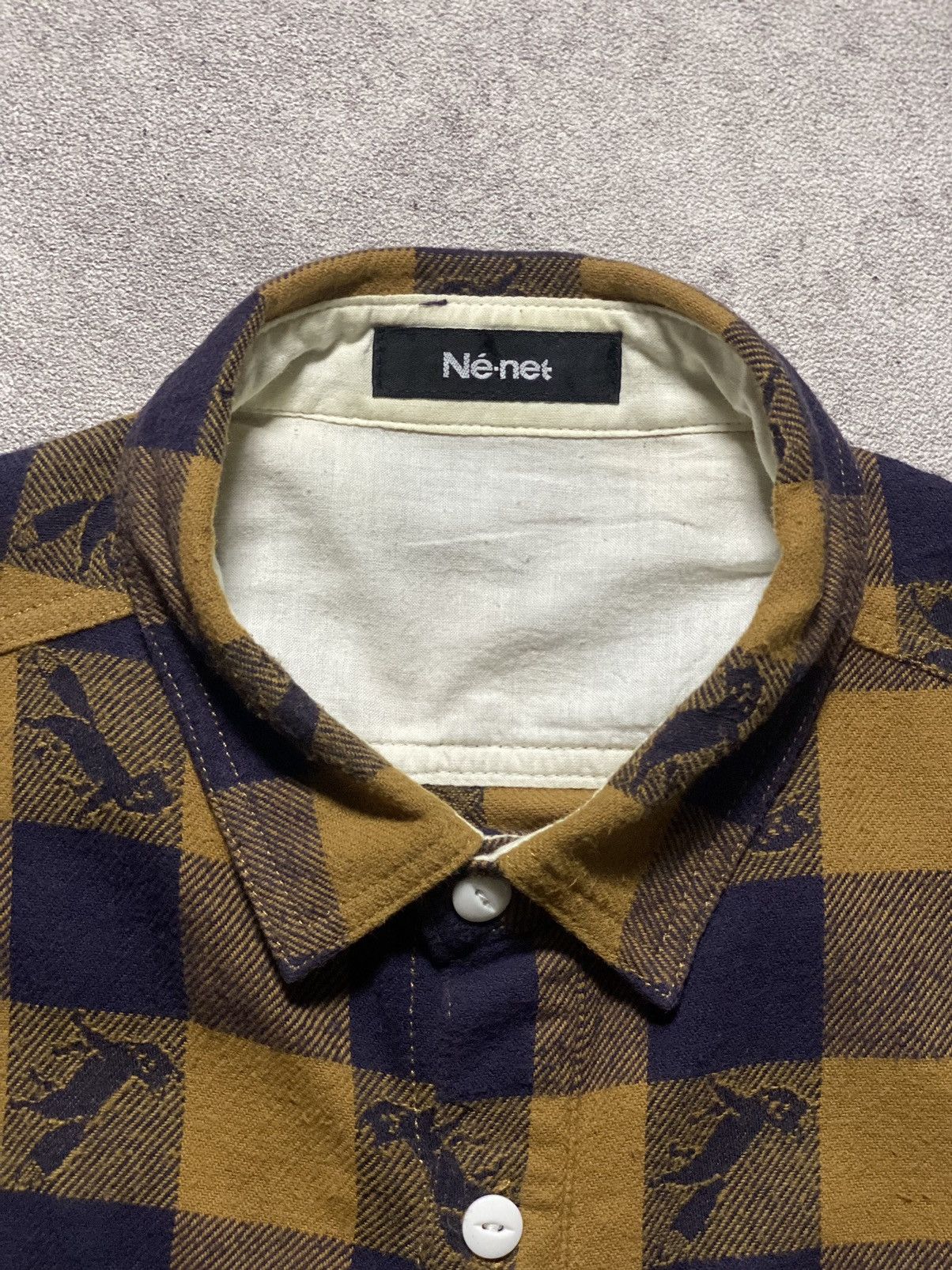 Ne-Net Issey Miyake Ne-net Fox Print Flannel Size US L / EU 52-54 / 3 - 3 Thumbnail