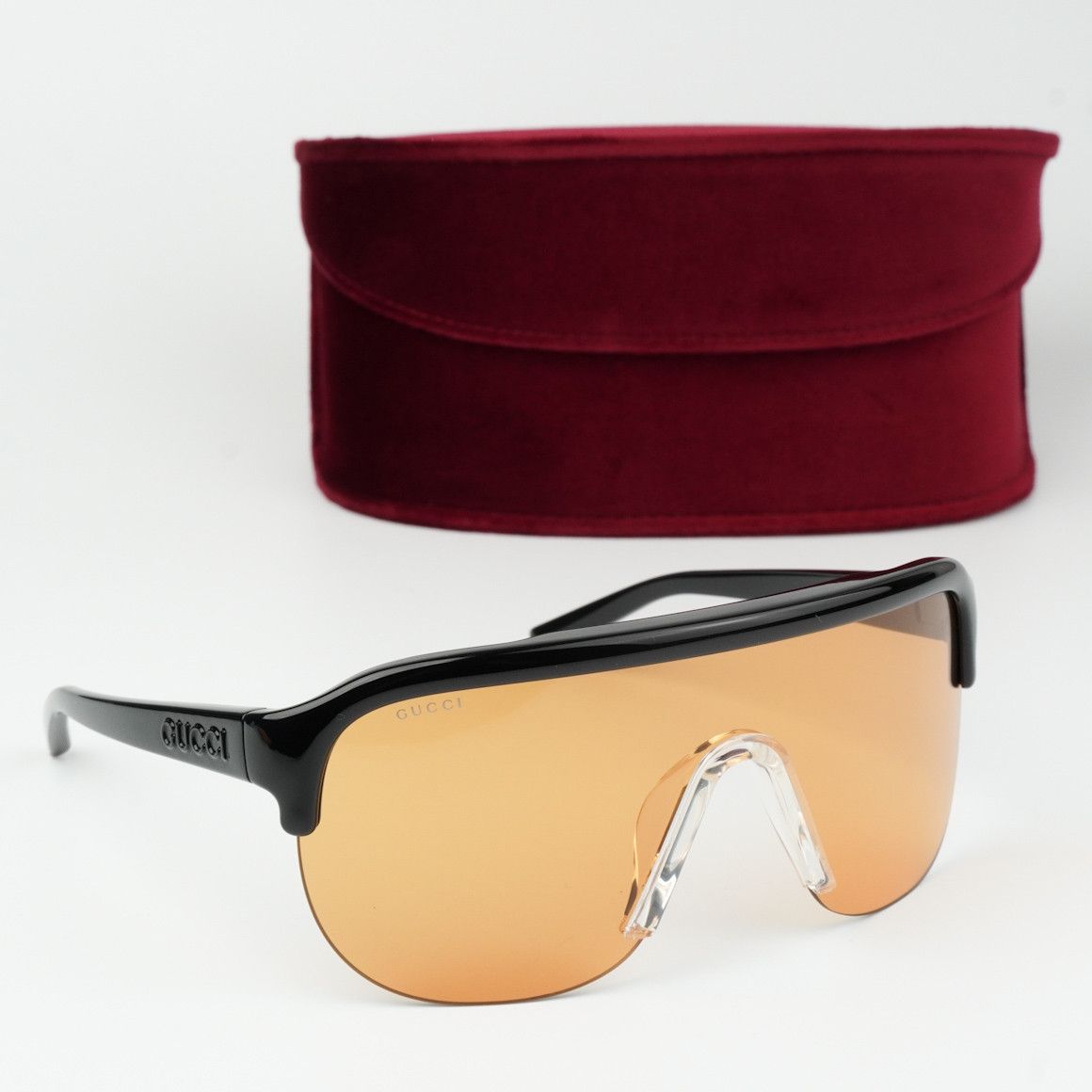 Gucci NEW Gucci GG1645S 005 Unisex Mask Sunglasses GG 1645S Size ONE SIZE - 2 Thumbnail