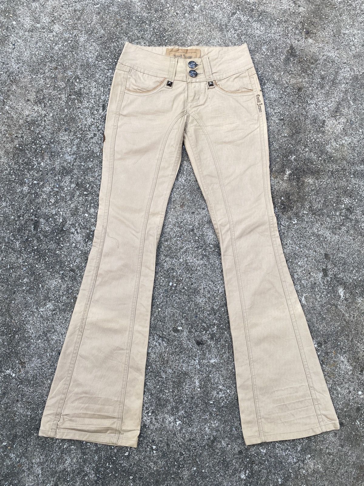 Japanese Brand × Le Grande Bleu (L.G.B.) × Tornado Mart Cook Jeans Japan Low Rise Flare Pant Size US 28 / EU 44 - 4 Thumbnail