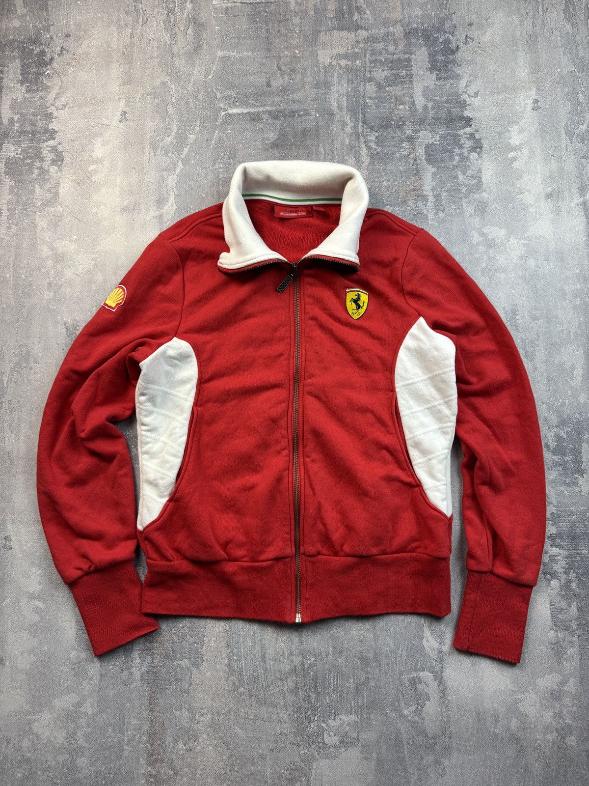 Formula 1 Ferrrari Vintage Zip Jacket Formula one size M Size M / US 6-8 / IT 42-44 - 1 Thumbnail