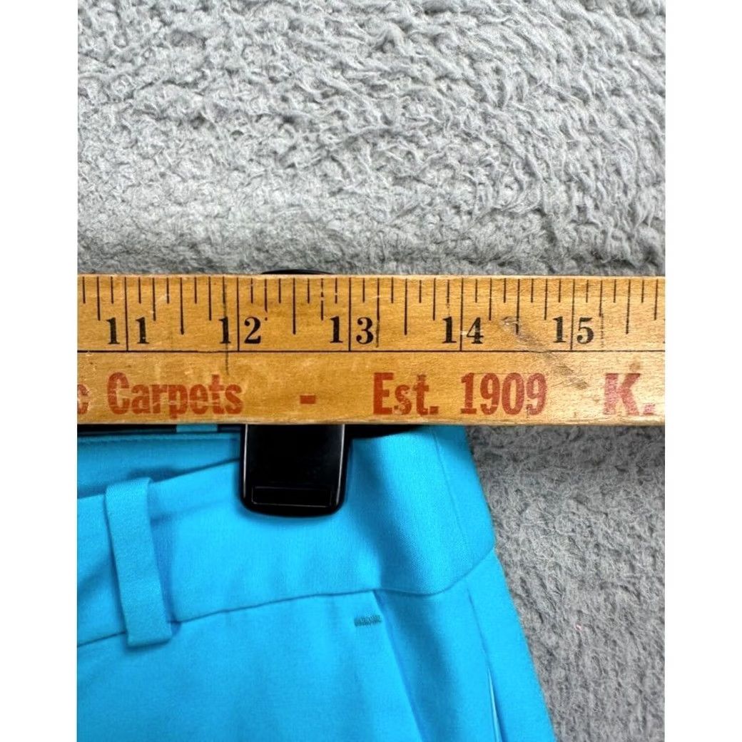 Michael Kors VINTAGE? No. Final: Michael Kors Pants Women 0 Blue Skinny Leg Low-Rise Preppy Flat Front Ladies NEW Size 25" / US 0 / IT 36 - 6 Thumbnail