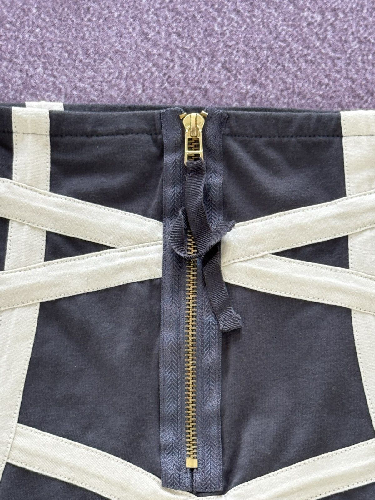 Hysteric Glamour Y2K Glamour Rick Owens Style 00s Mini Skirt Size 27" / US 4 / IT 40 - 9 Thumbnail