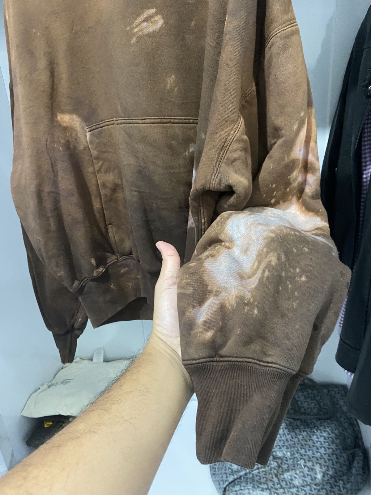 Gap × Yeezy 🖤BLACKFRIDAY🖤Yzy Gap Brown Dyed Hoodie Size US L / EU 52-54 / 3 - 4 Thumbnail
