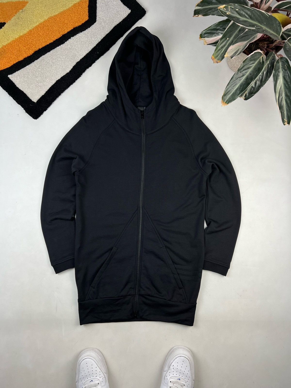 Adidas × Y-3 × Yohji Yamamoto Adidas Y-3 Logo Zip Up Hoodie Yohji Yamamoto Size US XS / EU 42 / 0 - 2 Thumbnail