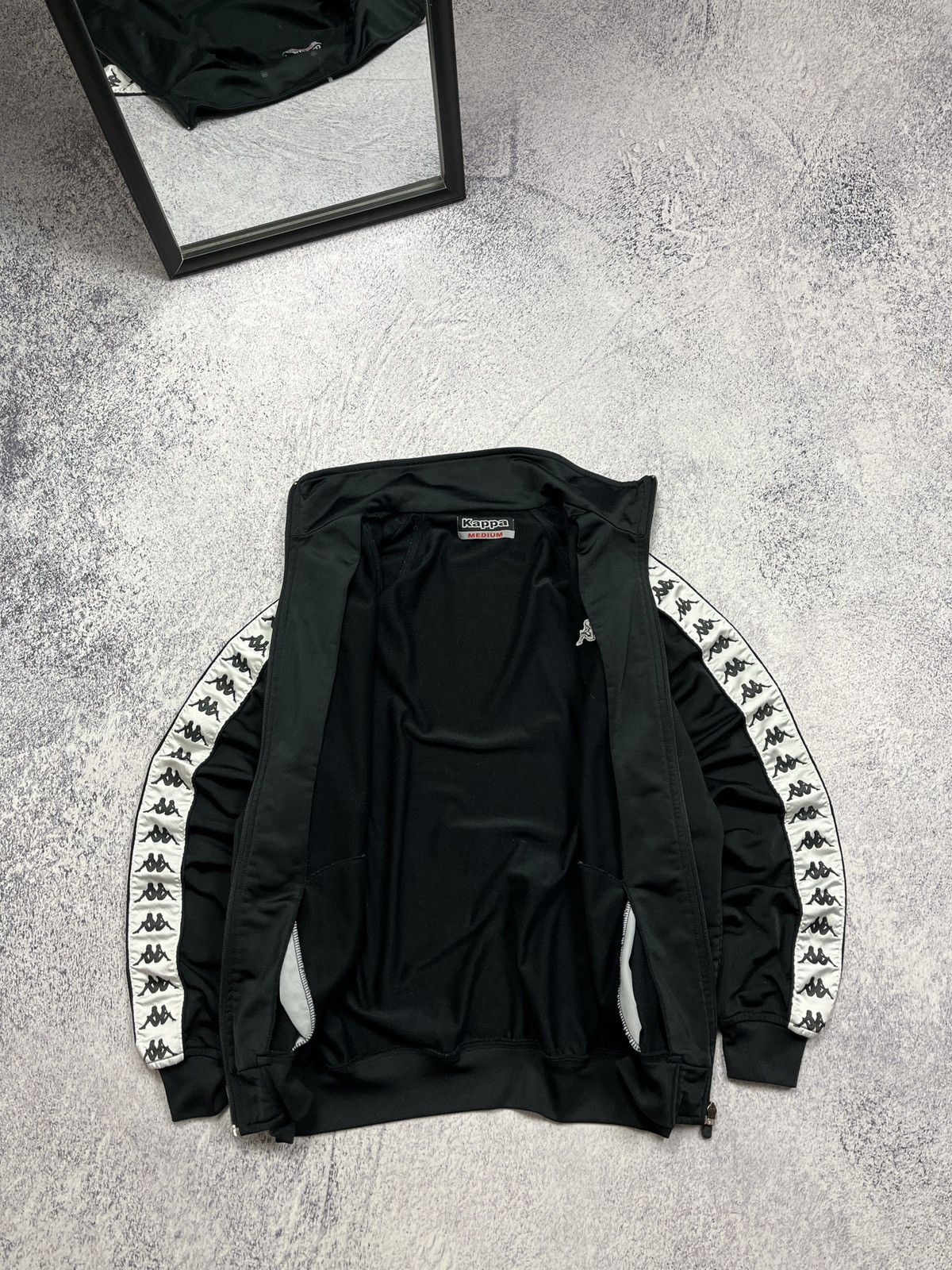 Kappa × Vintage Kappa Vintage Lampas Track Jacket Retro Y2K Casual 00’s Size US M / EU 48-50 / 2 - 6 Thumbnail