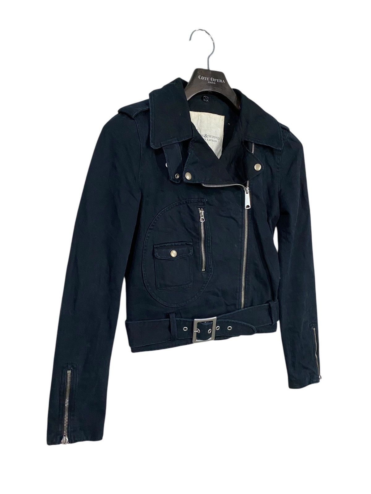 Denim & Supply Ralph Lauren Denim&supply ralph lauren rider jacket black denim Size XS / US 0-2 / IT 36-38 - 3 Thumbnail