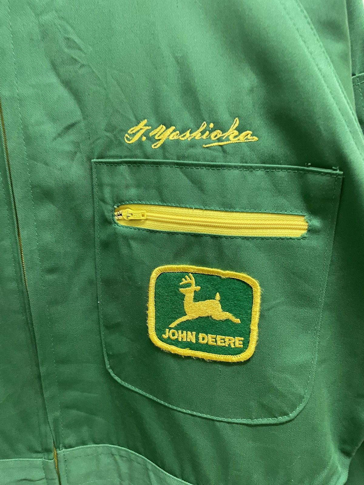 John Deere John Deere Jumpsuit Coverall made In Japan Size US 34 / EU 50 - 3 Thumbnail