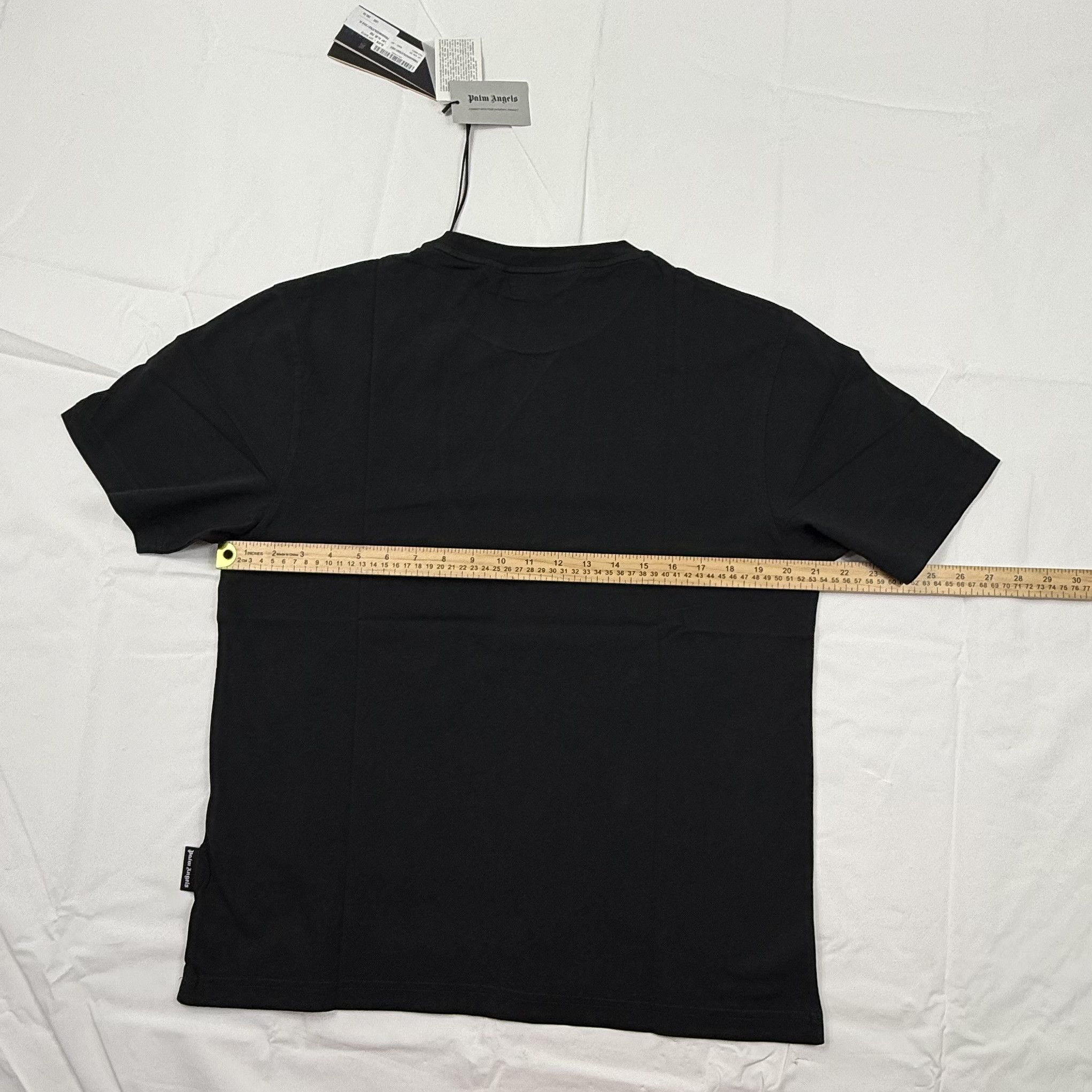 Palm Angels Palm Angels Mens LNY Slim Tee Black Graphic Logo T-Shirt Size US M / EU 48-50 / 2 - 9 Thumbnail