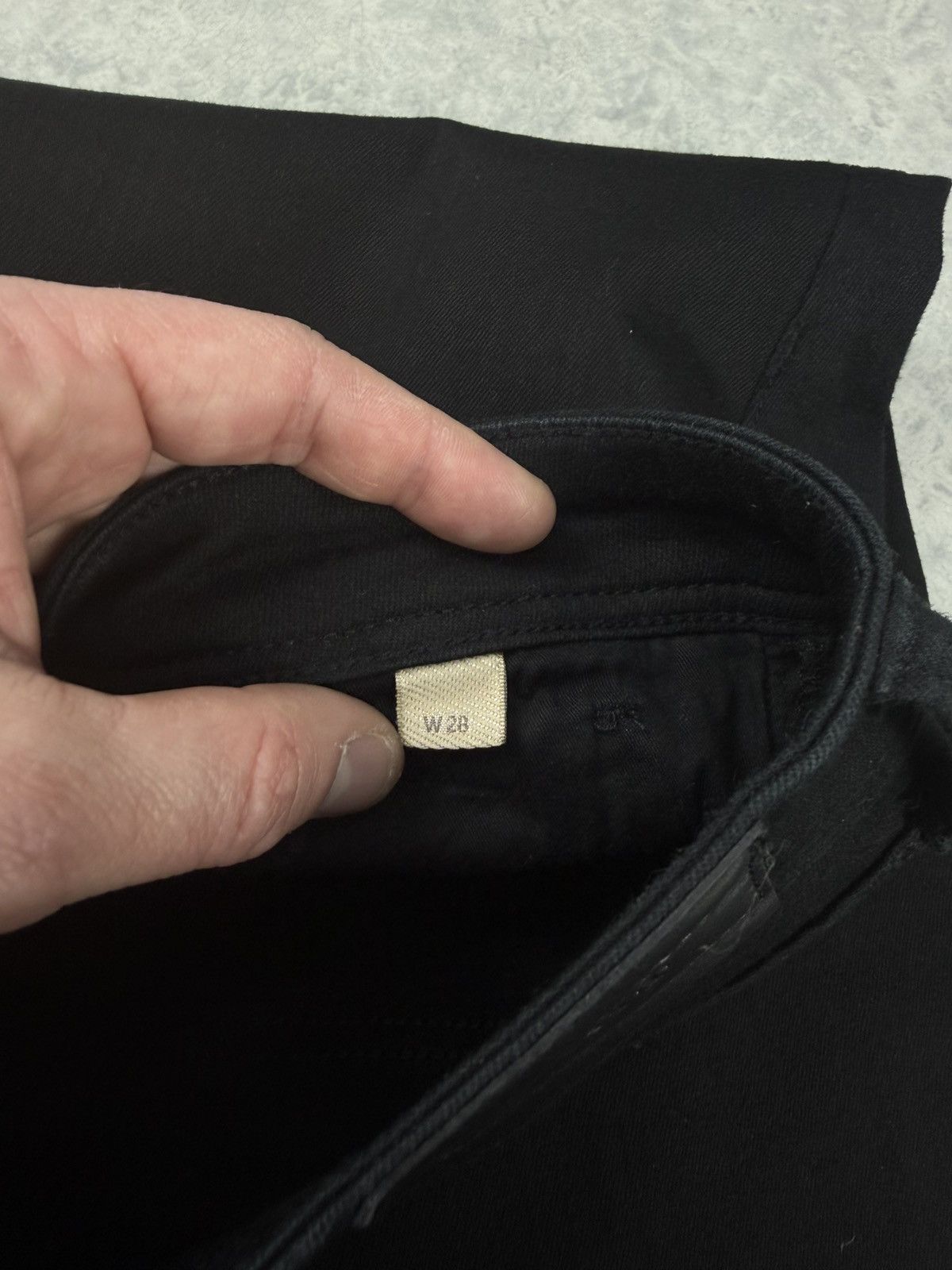 Burberry Burberry Brit Skinny Cropped Jeans Black W28 Size 28" / US 6 / IT 42 - 8 Thumbnail