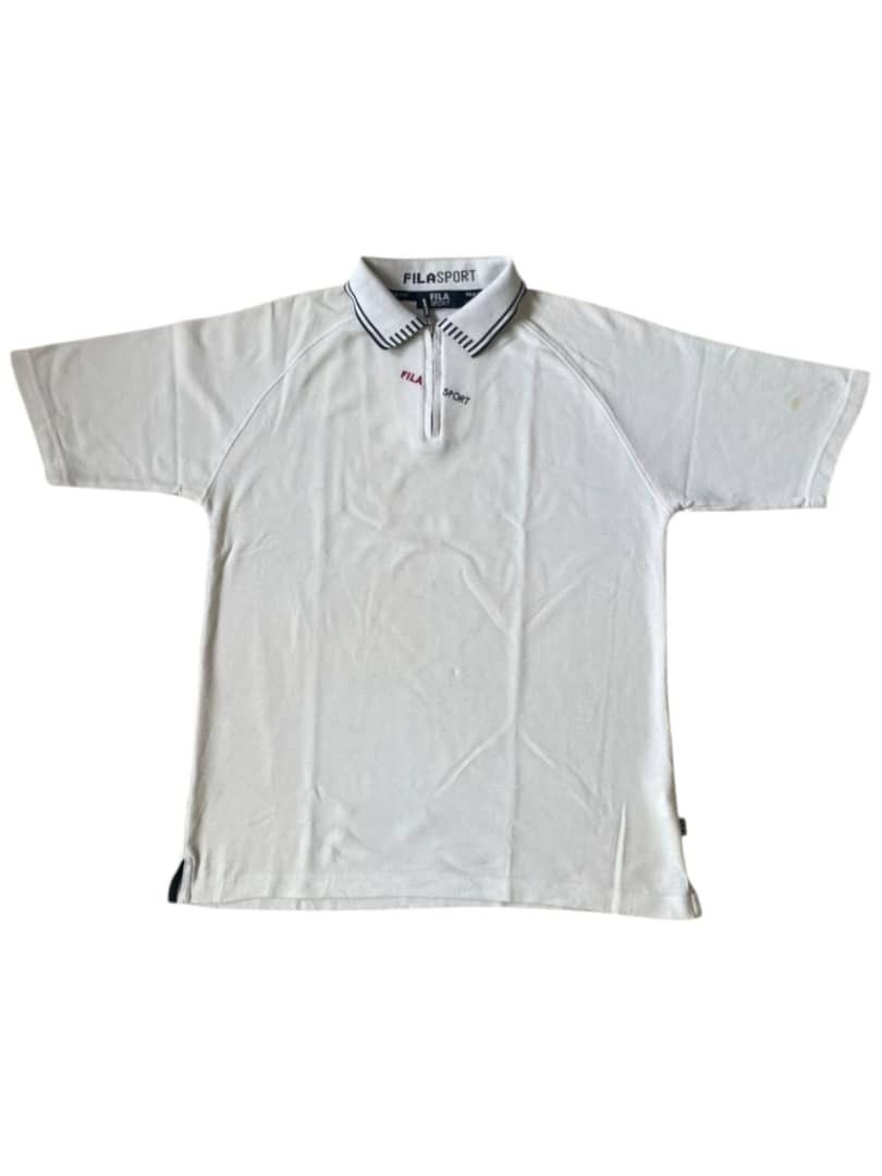 Fila × Vintage VINTAGE FILA SPORT HALF ZIPPER T-SHIRT Size US L / EU 52-54 / 3 - 1 Thumbnail