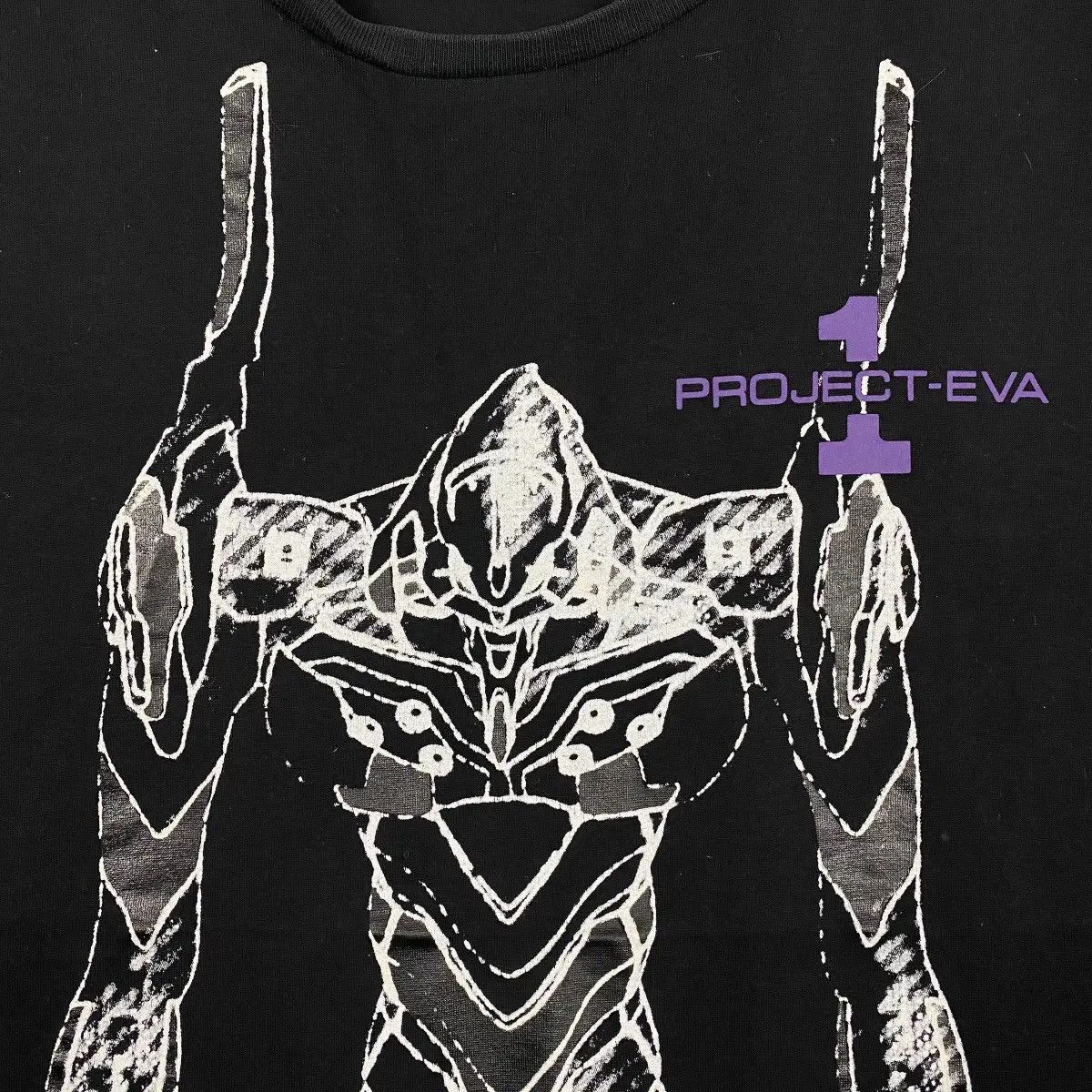 Anime NEON GENESIS EVANGELION PROJECT UNIT-01 ANIME MOVIE TEE Size US M / EU 48-50 / 2 - 3 Thumbnail