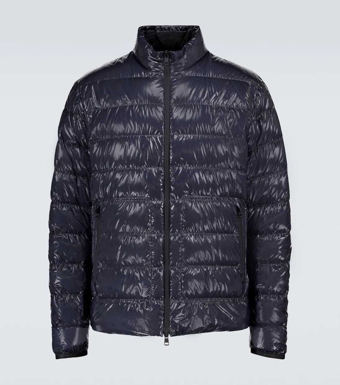 Moncler Navy Moncler Agar Jacket Size US L / EU 52-54 / 3 - 1 Thumbnail