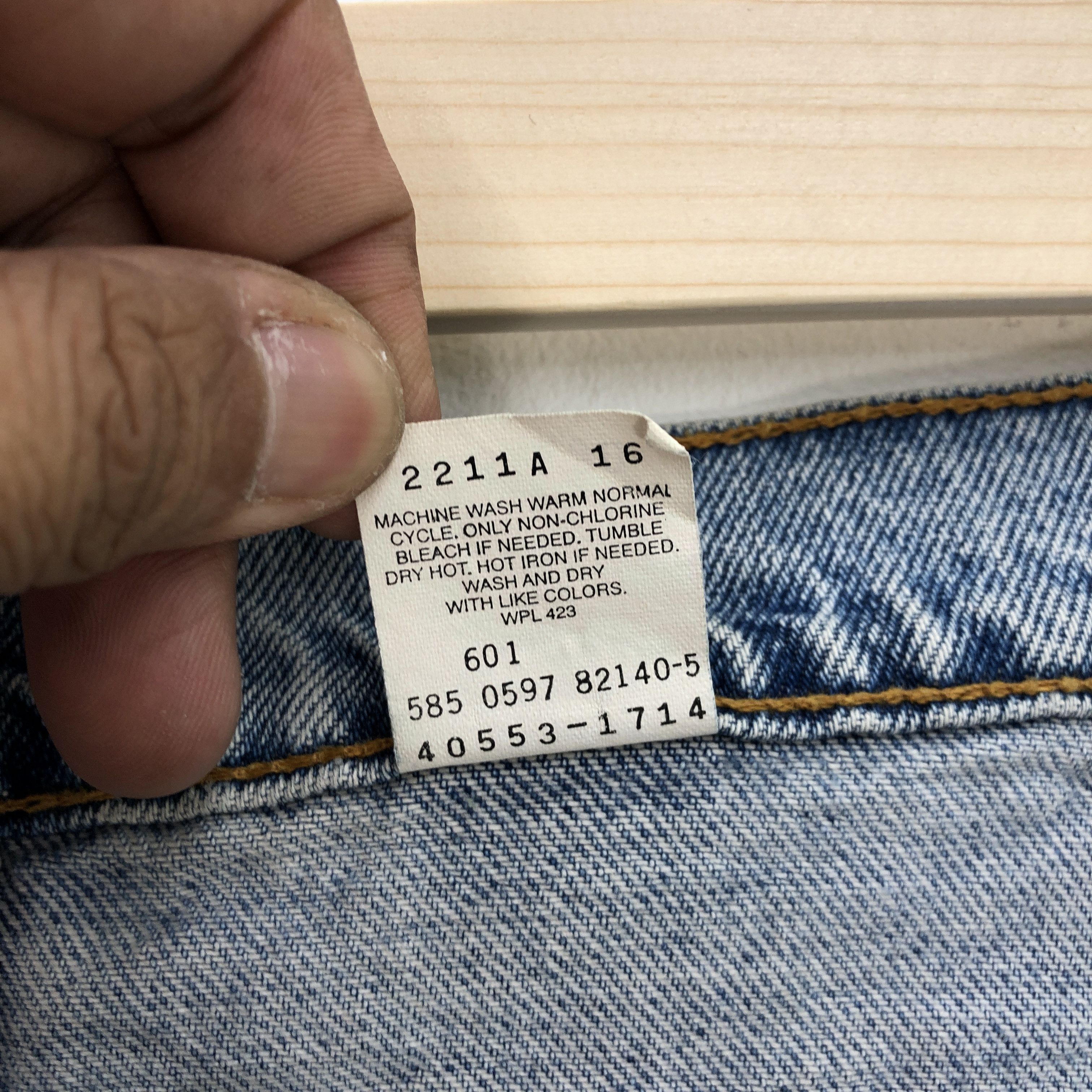 Levi's Vintage Levis Sun Faded Jeans Levi's Light Wash Denim Pants Size US 36 / EU 52 - 12 Thumbnail