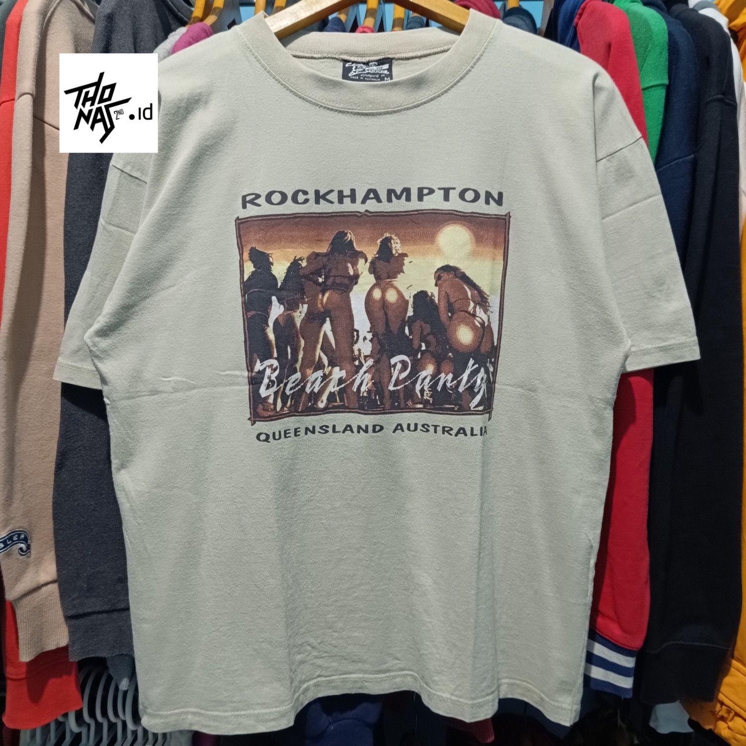 Vintage Rock Hampton Beach Party Australia Size US M / EU 48-50 / 2 - 2 Thumbnail