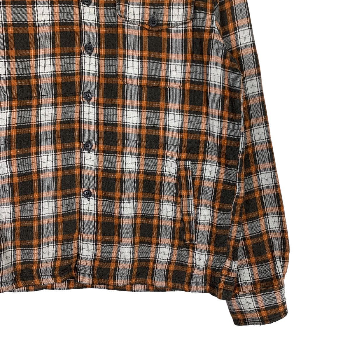 Global Work GLOBAL WORK Checked Plaid Tartan Flannel Jacket #0572-C26 Size US M / EU 48-50 / 2 - 6 Thumbnail