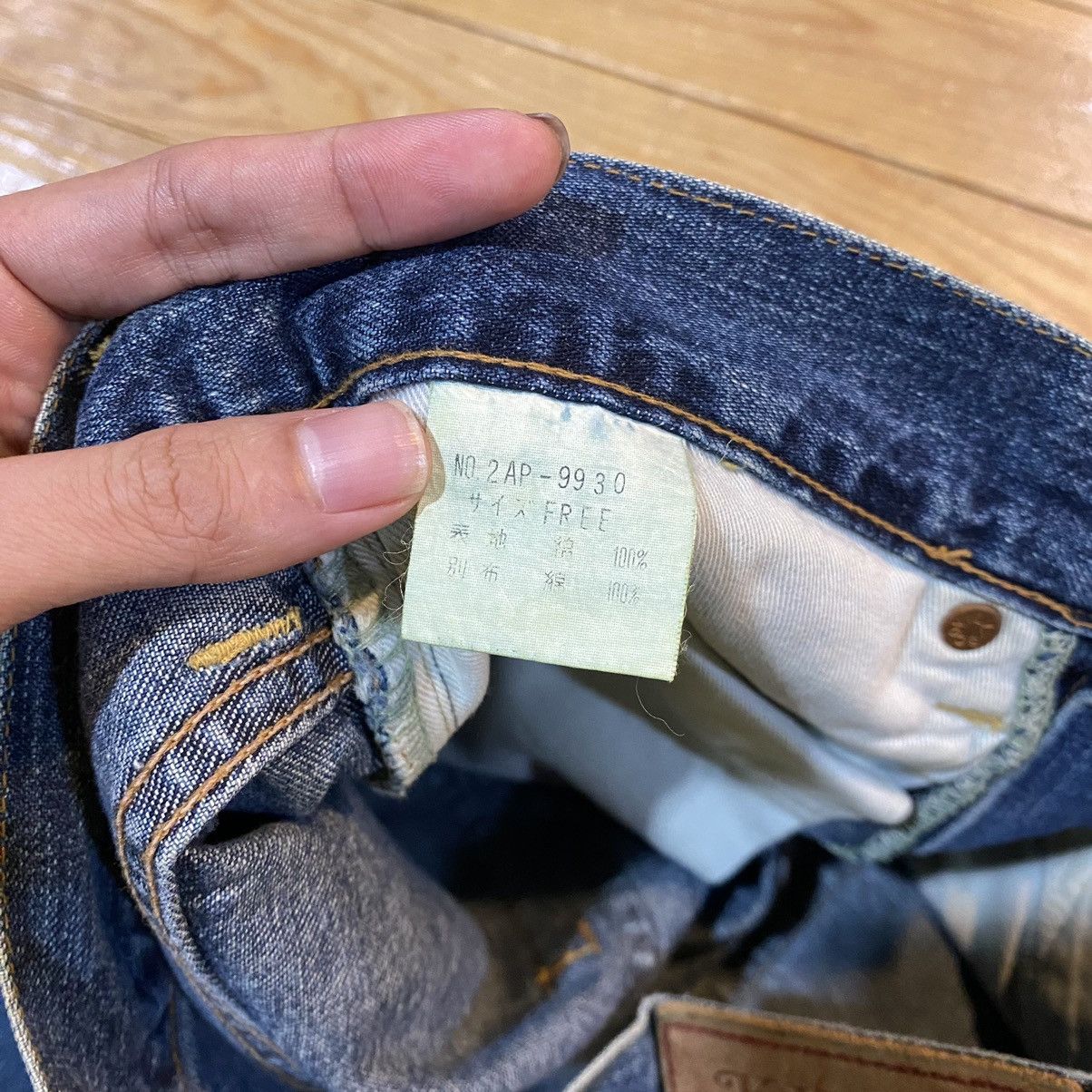 Hysteric Glamour VINTAGE 00’s Hysteric Glamour Landom Stitched Flare Denim Size 26" / US 2 / IT 38 - 15 Thumbnail