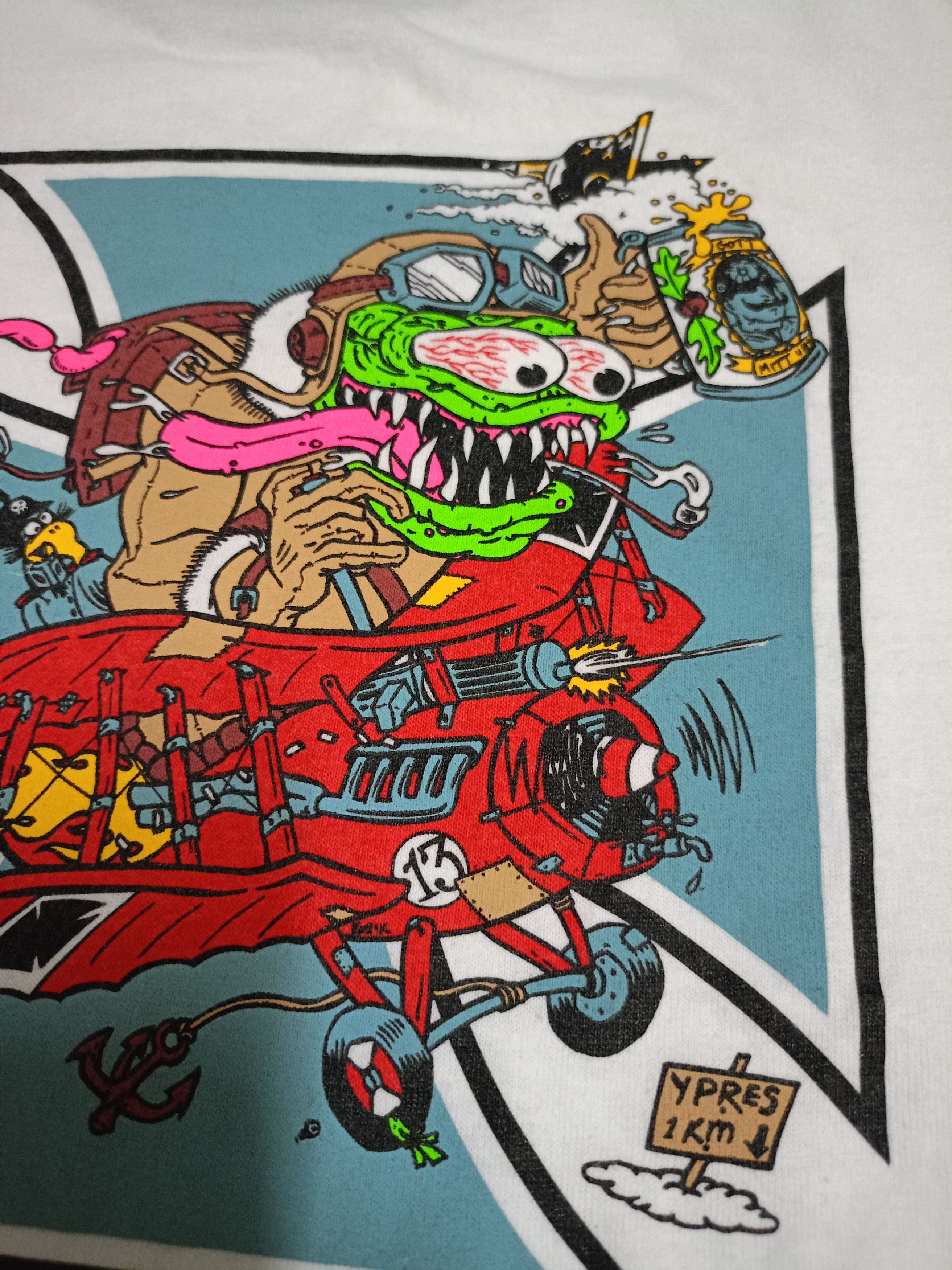 Vintage Vintage rare Frank kozik art t shirt Size US M / EU 48-50 / 2 - 5 Thumbnail