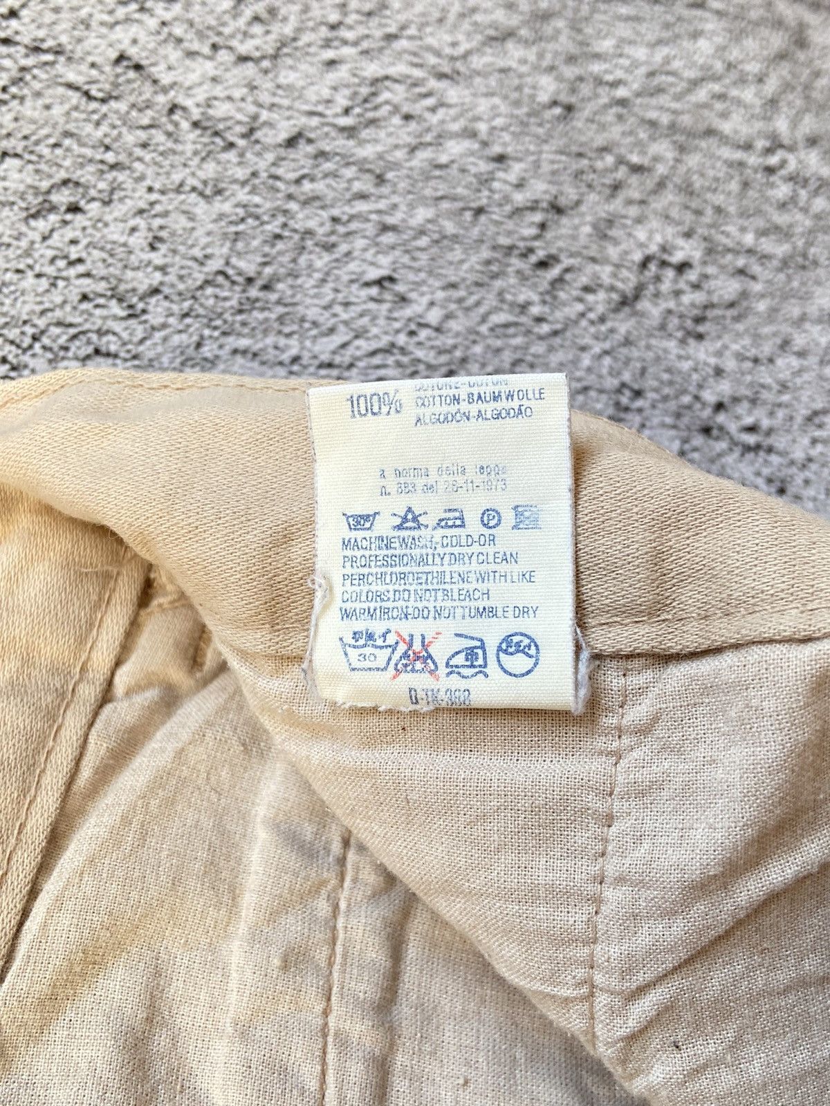 Versace Jeans Couture × Vintage Vintage Versace Distressed Cargo Pants Size US 31 - 21 Thumbnail