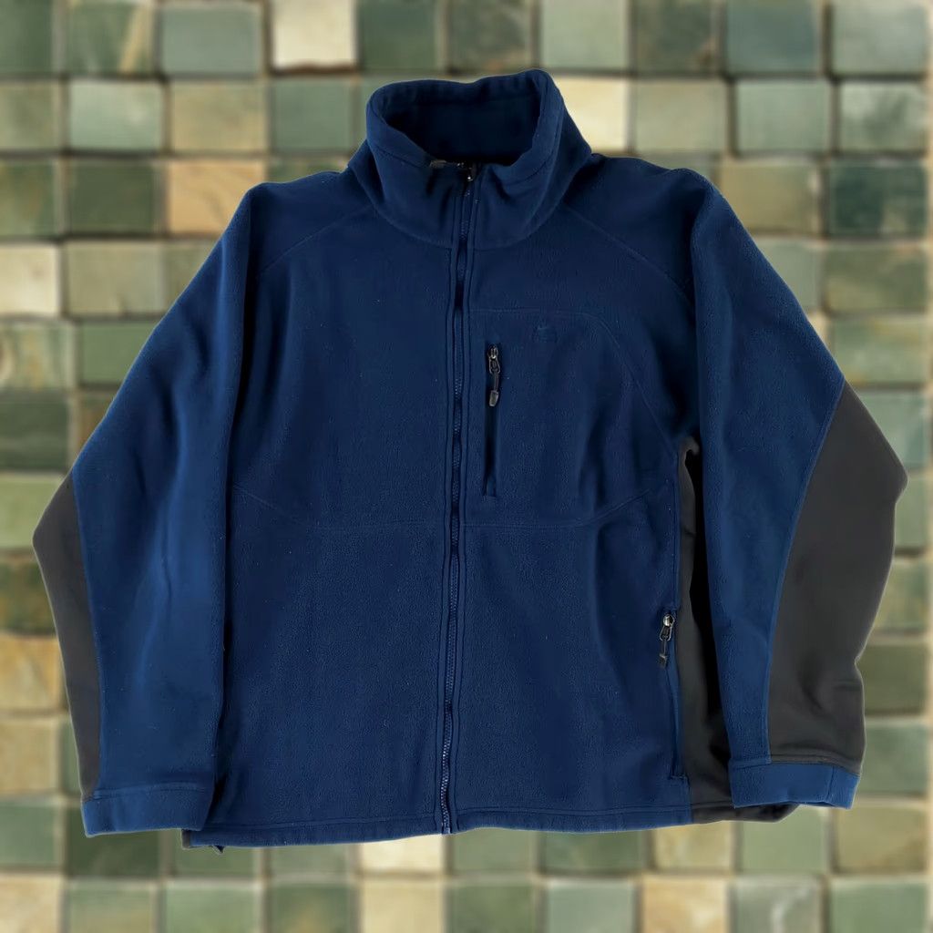 VINTAGE? Nike ACG Fleece Full Zip Jacket Blue Long Sleeve Mens XL
