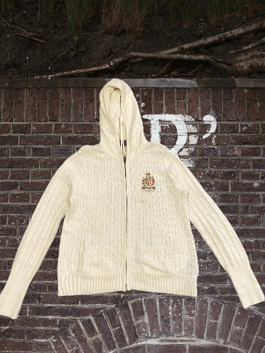 Polo Ralph Lauren Ralph Lauren Polo Jeans Cable Knit Zip Up SWEATER Size L / US 10 / IT 46 - 1 Thumbnail