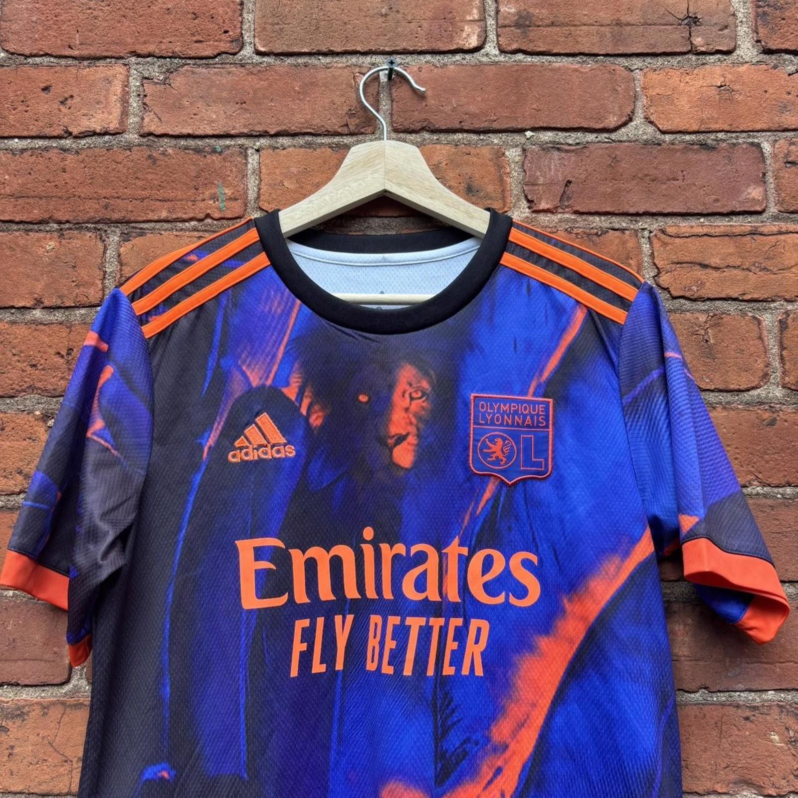 Adidas adidas climalite emirates fly better Lyon jersey S Size US S / EU 44-46 / 1 - 2 Thumbnail