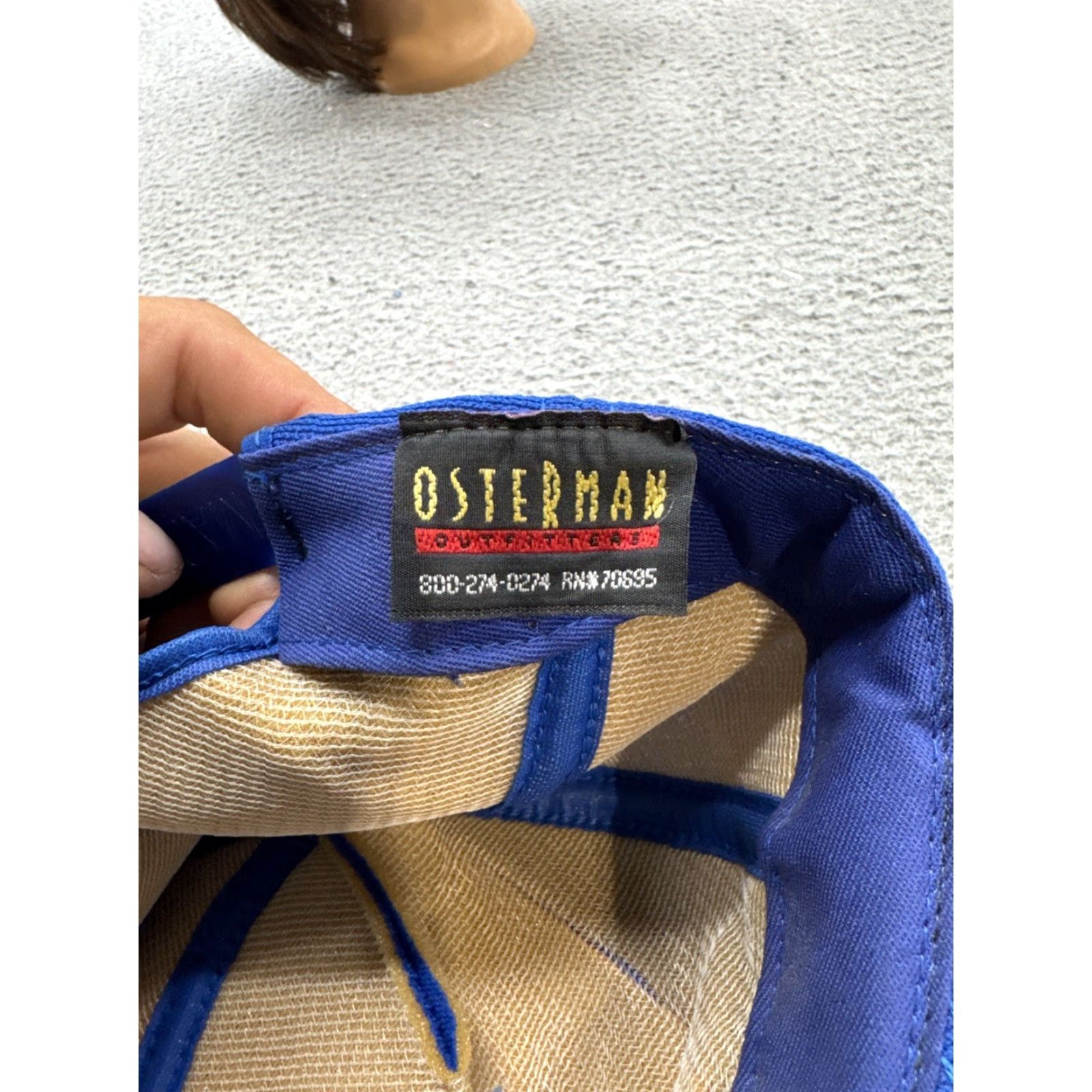Spell VINTAGE Cooper Tires Trucker Snapback Hat Cap USA Made Adjustable One Size Blue Men Snapback USA 90s Size ONE SIZE - 6 Thumbnail