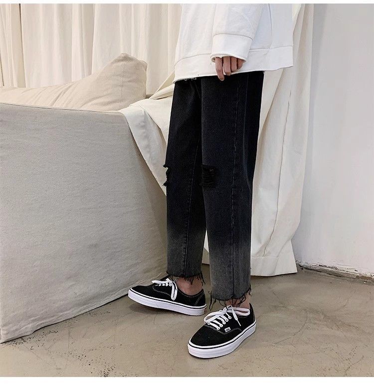 Japanese Brand Loose hip-hop ripped jeans Size US 30 / EU 46 - 5 Thumbnail