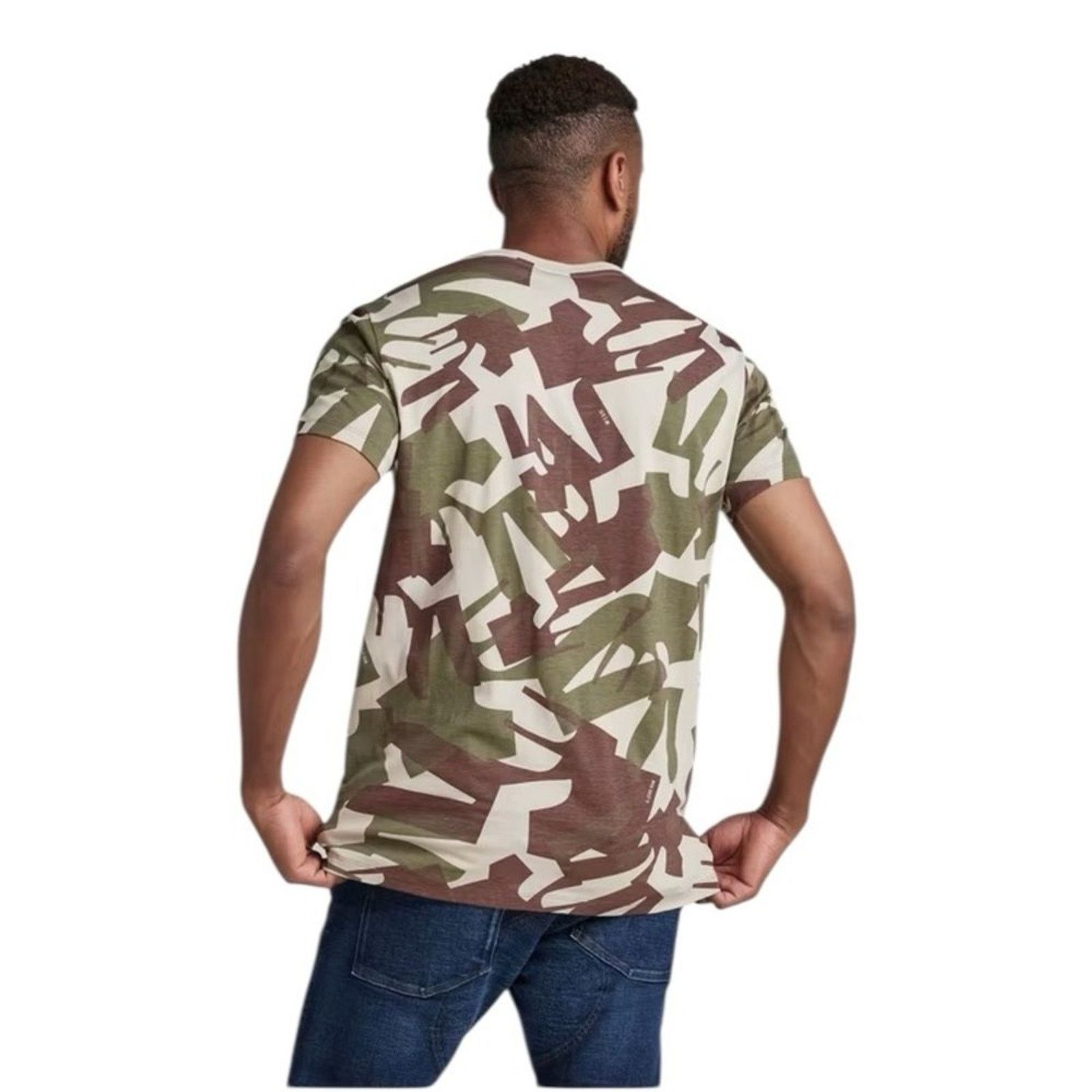 G-Star G-Star Raw Camouflage T-Shirt Men’s Logo Short Sleeve XL Size US XL / EU 56 / 4 - 3 Thumbnail