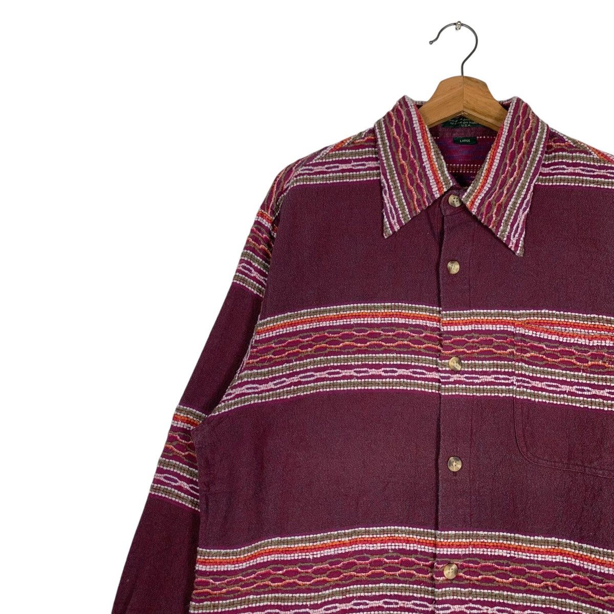 Japanese Brand FLYING SCOTSMAN Collection Button Shirt #1427-C64 Size US L / EU 52-54 / 3 - 6 Thumbnail