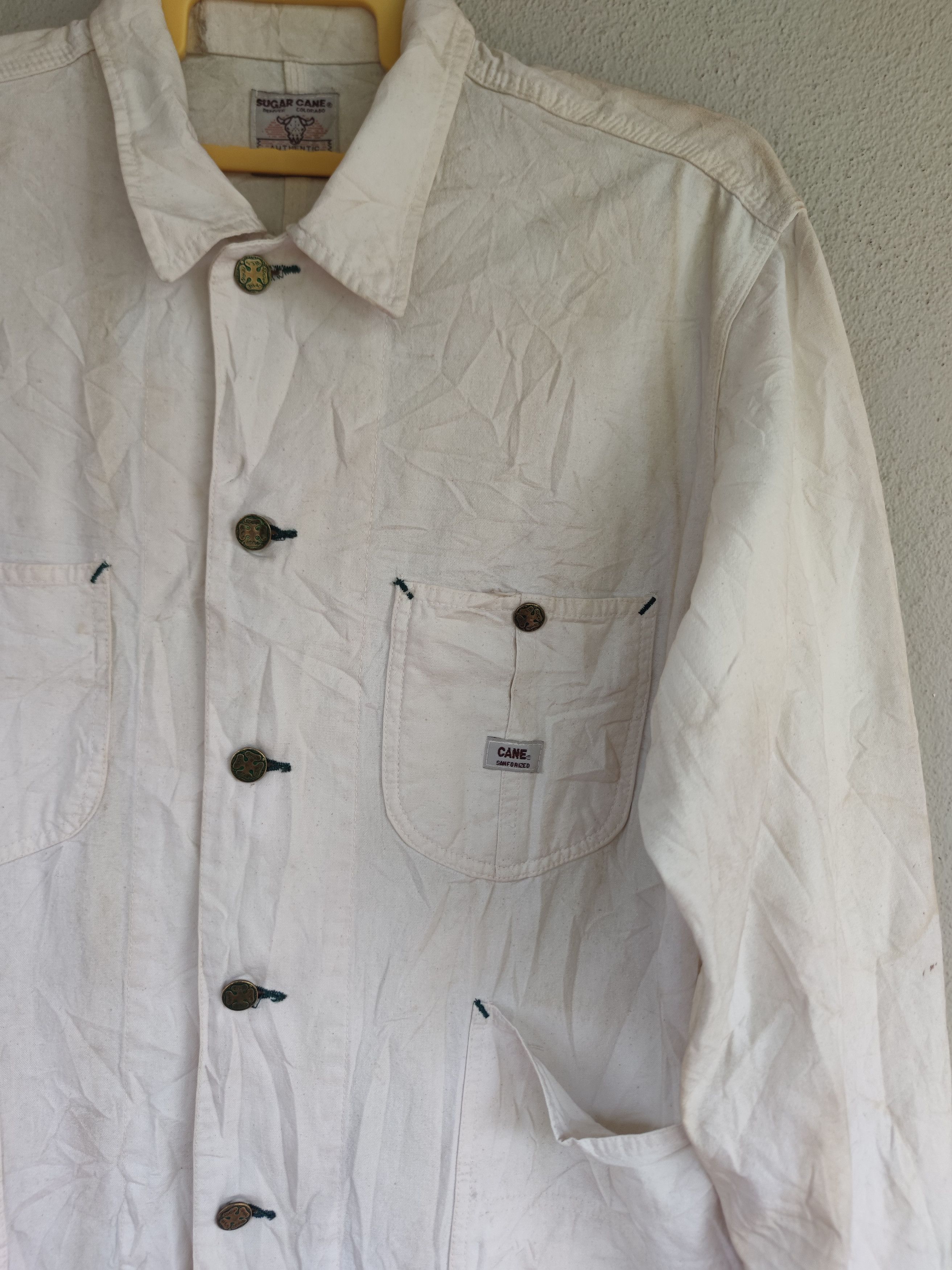 Sugar Cane Sugar Cane Sanforized Chore Jacket Size US L / EU 52-54 / 3 - 8 Thumbnail