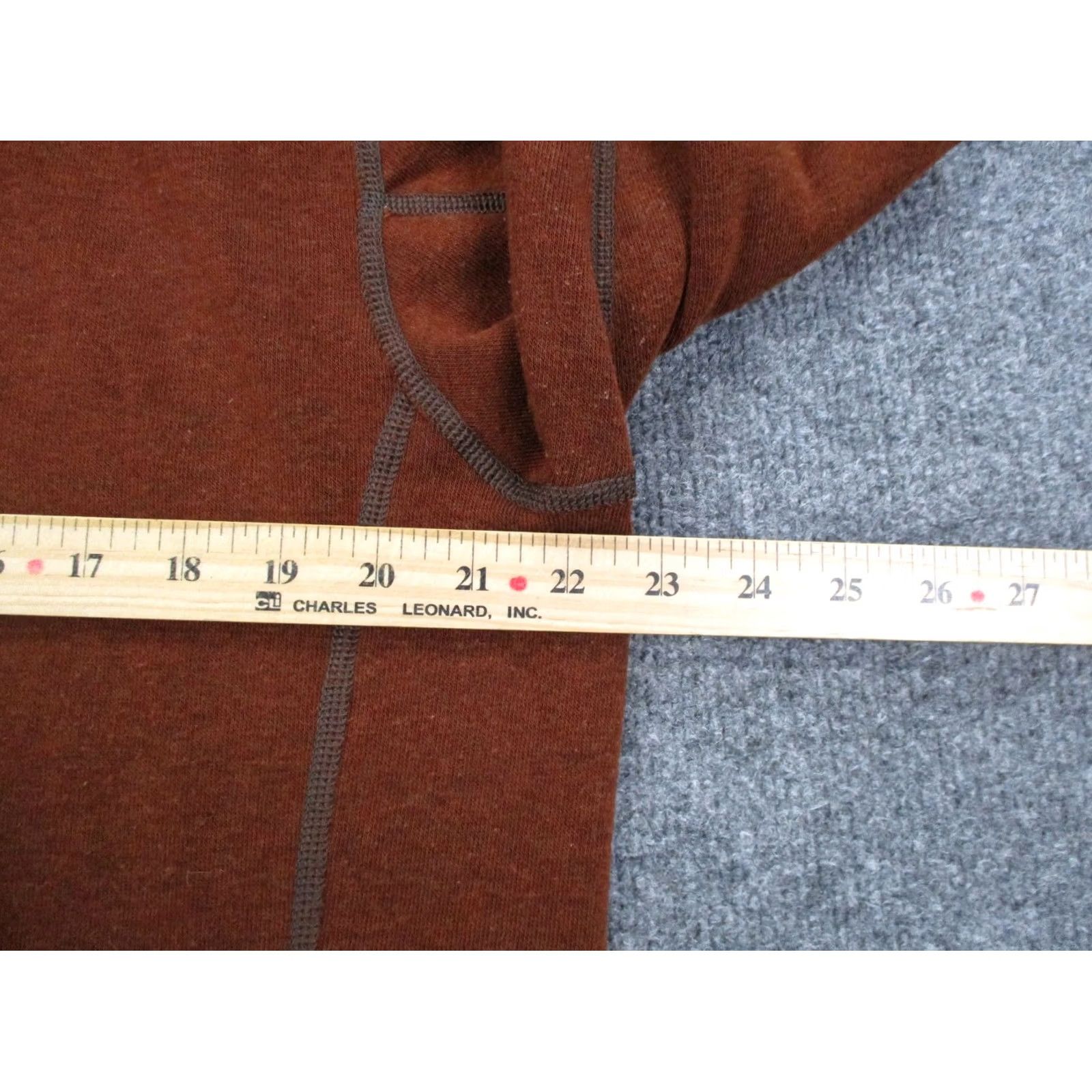 Layer 8 Kuhl Sweater Mens XL Brown Shirt Pullover Lightweight Knit Logo Quilted 1/4 Zip Mens XL Brown Knit Sweater Size US XL / EU 56 / 4 - 5 Thumbnail