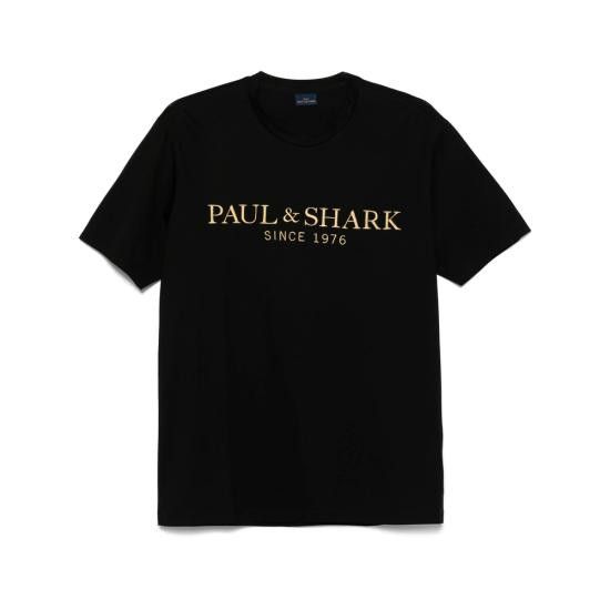 Paul & Shark PAUL & SHARK Men T-Shirts 24411020 011 BLACK Size US XL / EU 56 / 4 - 1 Thumbnail