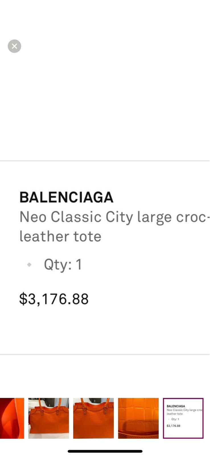 Balenciaga balenciaga Size ONE SIZE - 6 Thumbnail