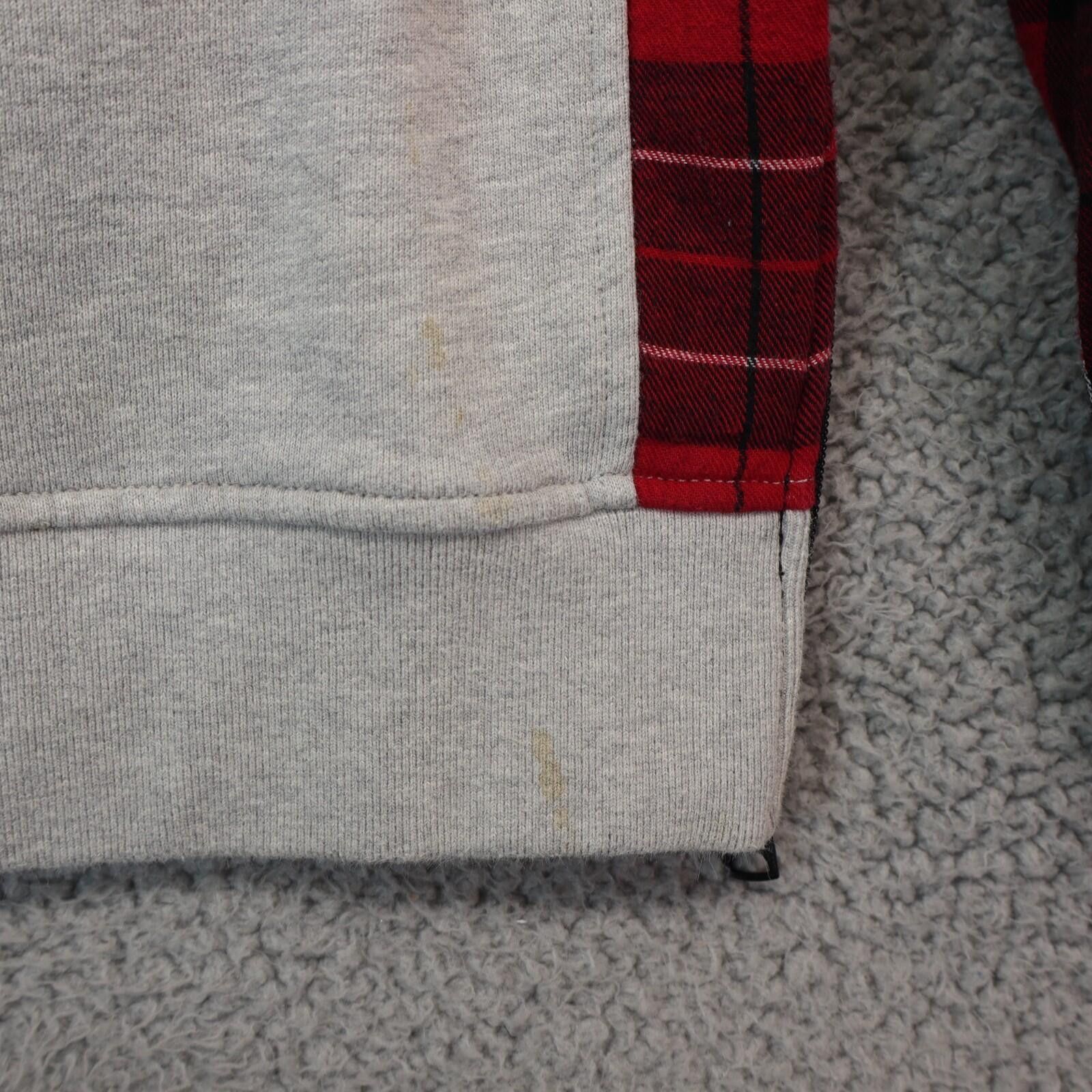 Staple Staple Pigeon Brand Plaid sweatshirt 1/4 zip Hoodie Medium Size US M / EU 48-50 / 2 - 11 Thumbnail
