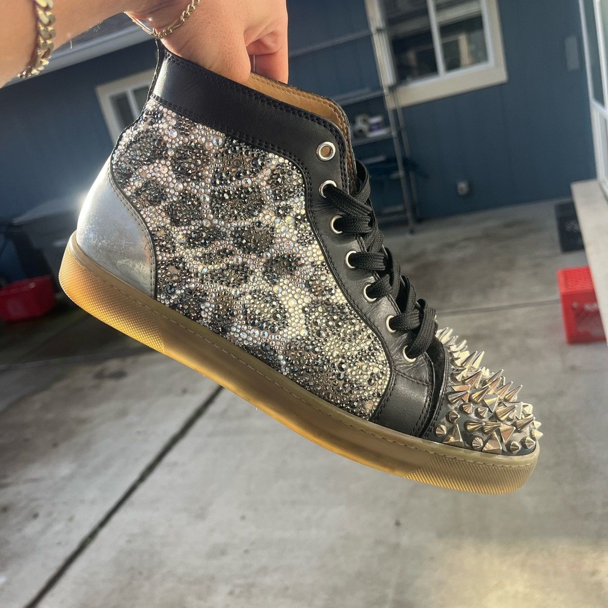 Christian Louboutin Christian Louboutin High Tops Size US 8.5 / EU 41-42 - 11 Thumbnail