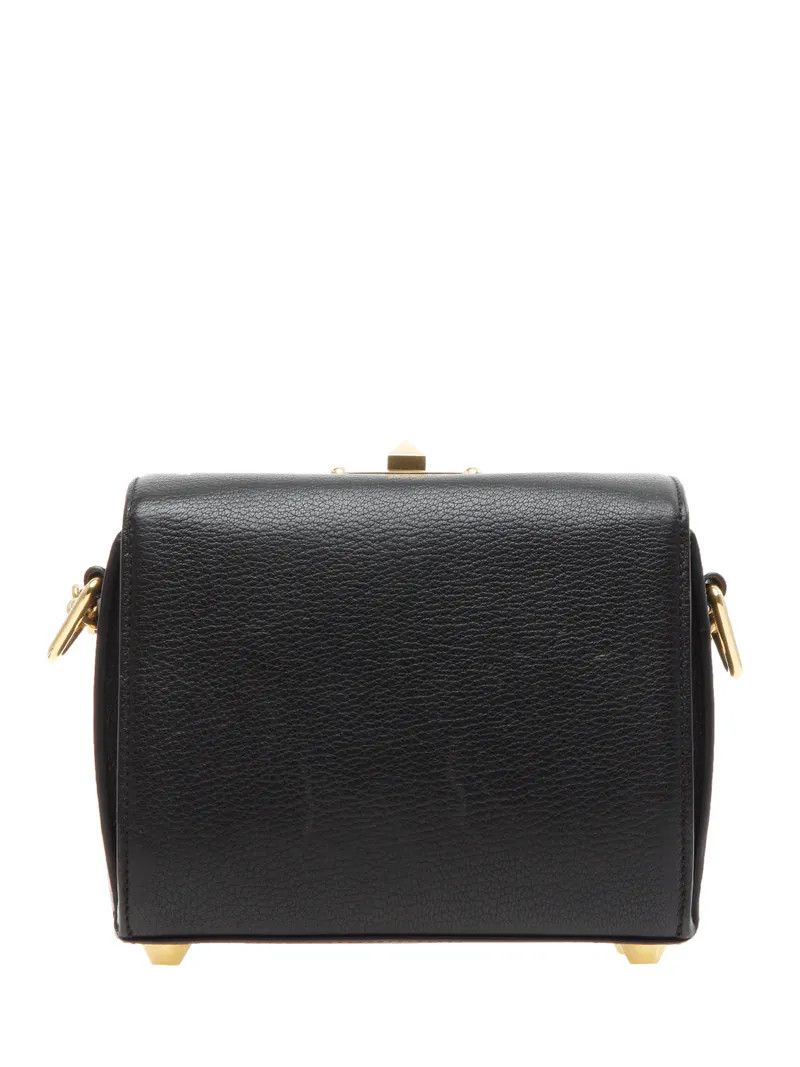 Alexander McQueen o1tko10125 Size: OS / Leather Box Shoulder Bag in Black Size ONE SIZE - 3 Thumbnail