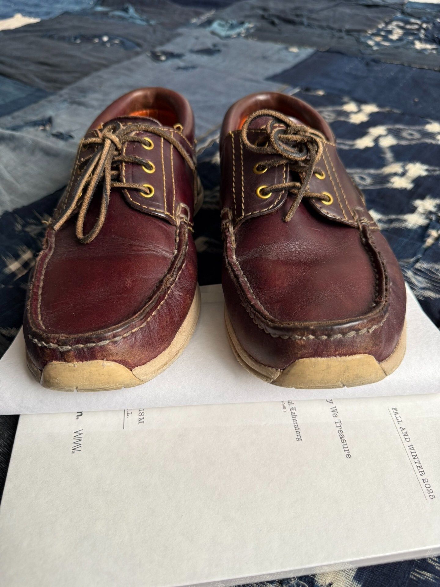 Visvim VISVIM Americana Deck Folk Leather Shoes Size US 11 / EU 44 - 6 Thumbnail