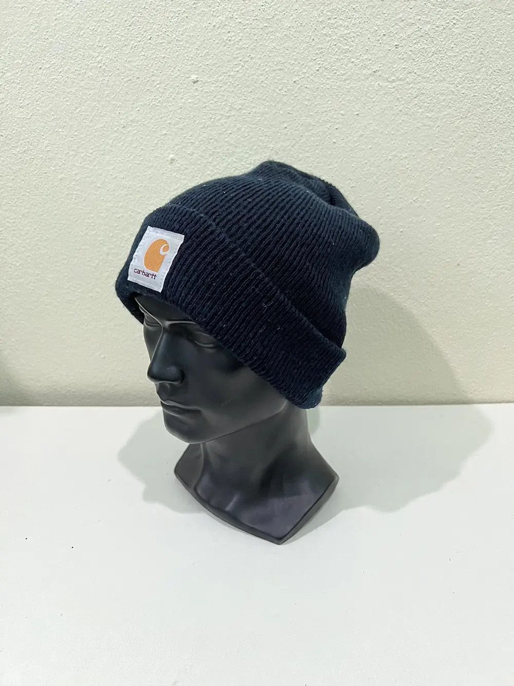 Carhartt × Carhartt Wip Carhatt Small Logo Beanie Hat Size ONE SIZE - 3 Thumbnail