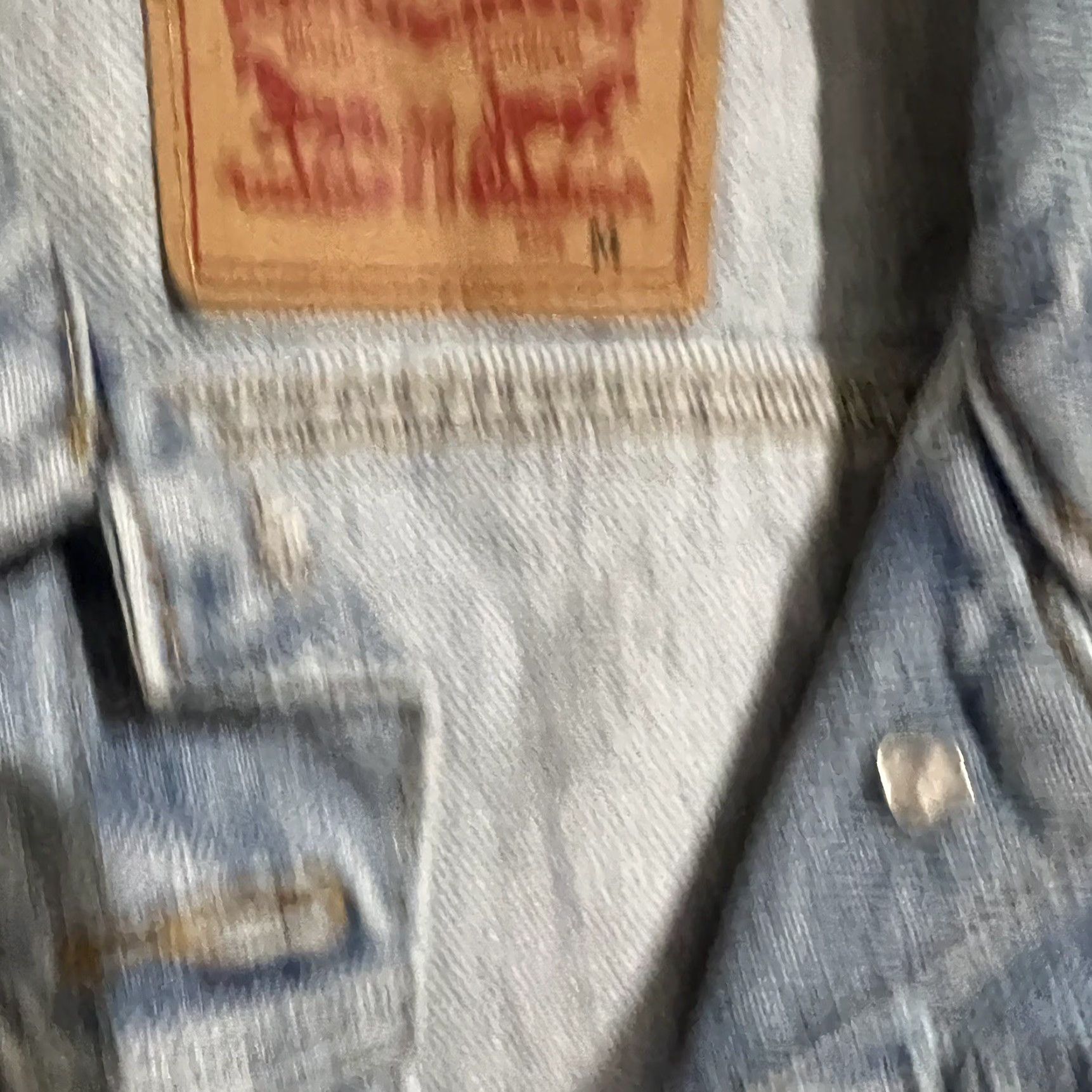 Levi's Levi's Blue Denim Jean Jacket M User: Levi's Blue Denim Jean Jacket M Size US 31 - 3 Thumbnail
