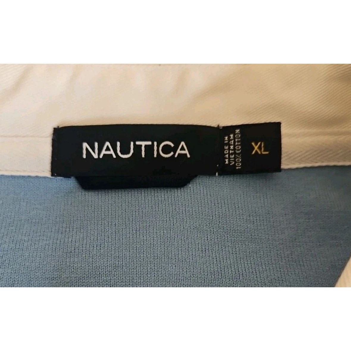 Nautica Nautica Rugby Polo Shirt Long Sleeve Blue/Red Striped XL Size US XL / EU 56 / 4 - 2 Thumbnail