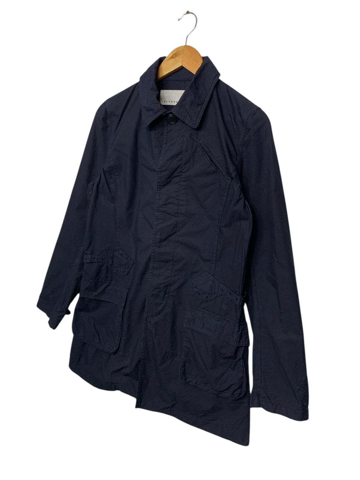 Designer × Issey Miyake × Sunao Kuwahara Sunao Kuwahara Issey Miyake Parka Jacket Button Up Size M / US 6-8 / IT 42-44 - 2 Thumbnail