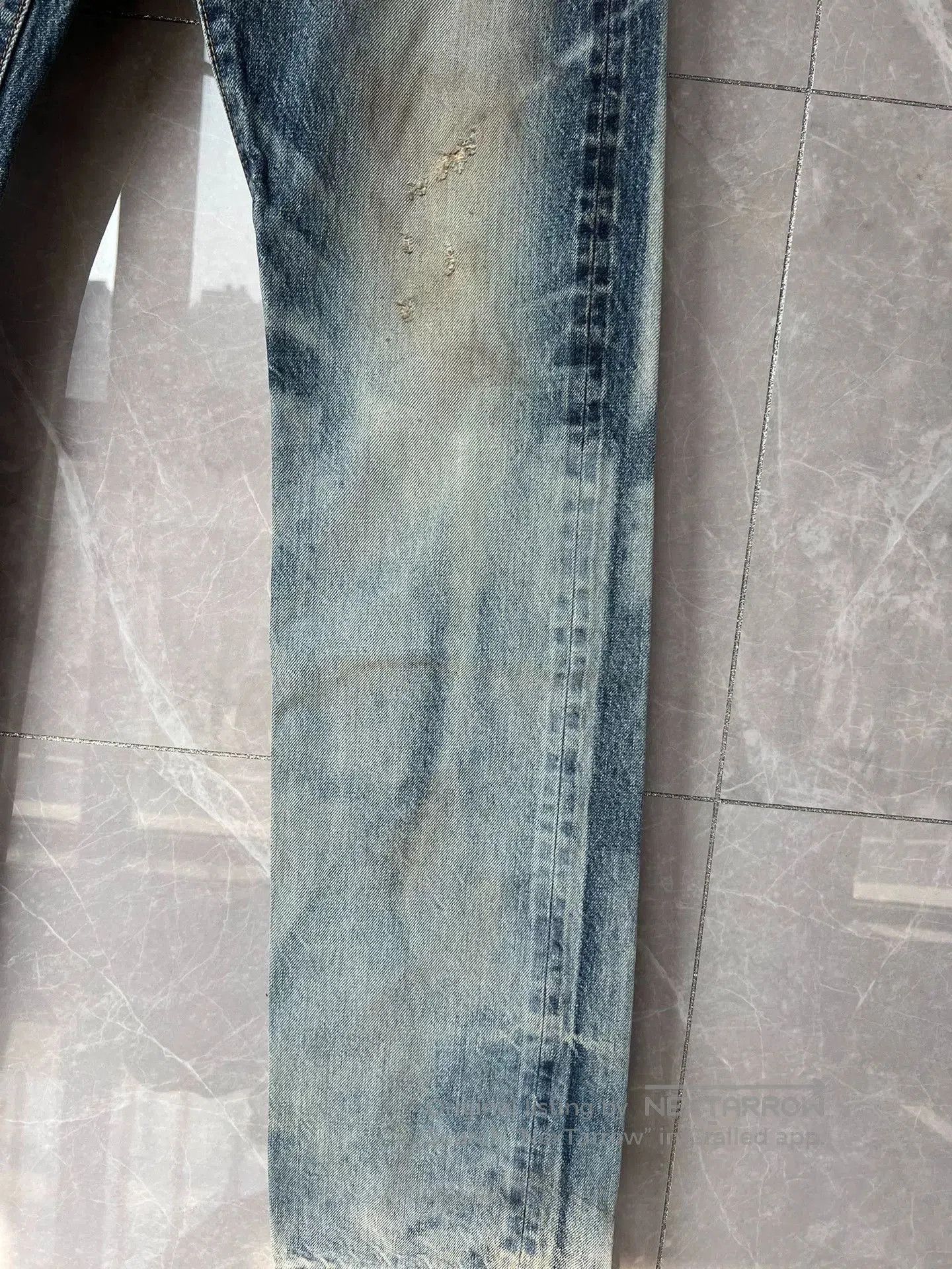 Visvim Prps Noir Series Blue Denim Jeans. Size US 32 / EU 48 - 5 Thumbnail