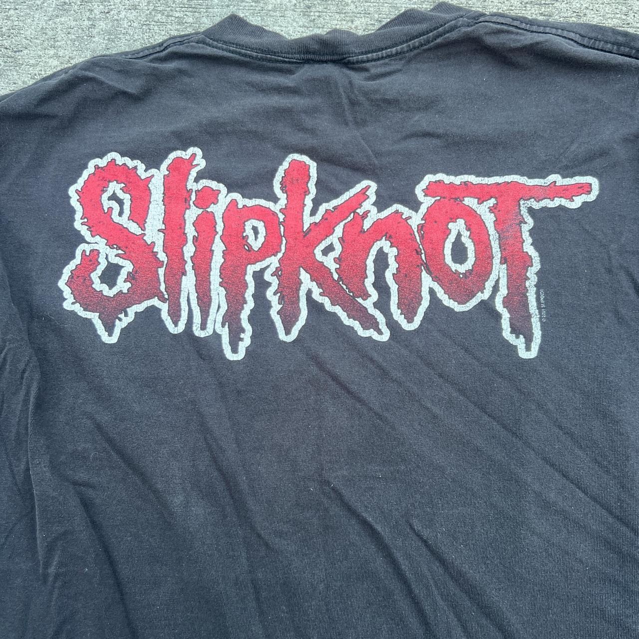 Vintage Vintage Y2k Slipknot Long Sleeve Band Tee Size US XL / EU 56 / 4 - 6 Thumbnail