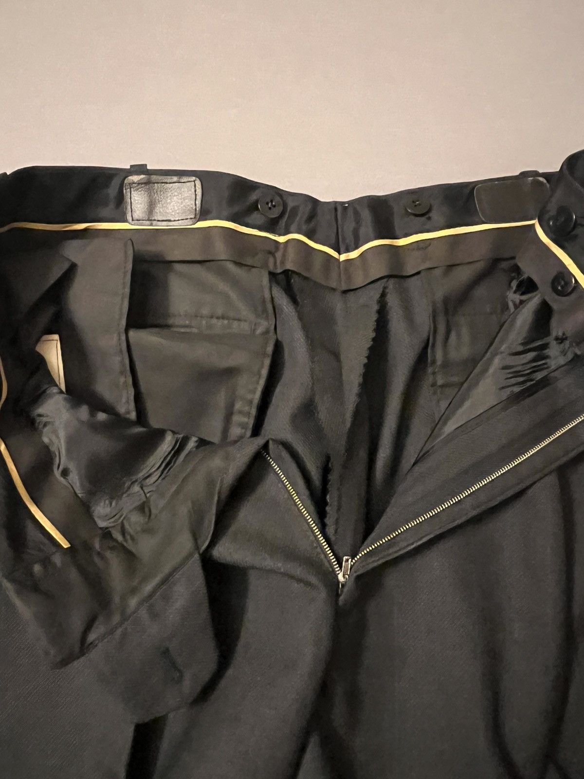 Other INNOCENTI ORO CUSTOM CHARCOAL GREY 2 PC SUIT MENS- VINTAGE Size 46L - 11 Thumbnail
