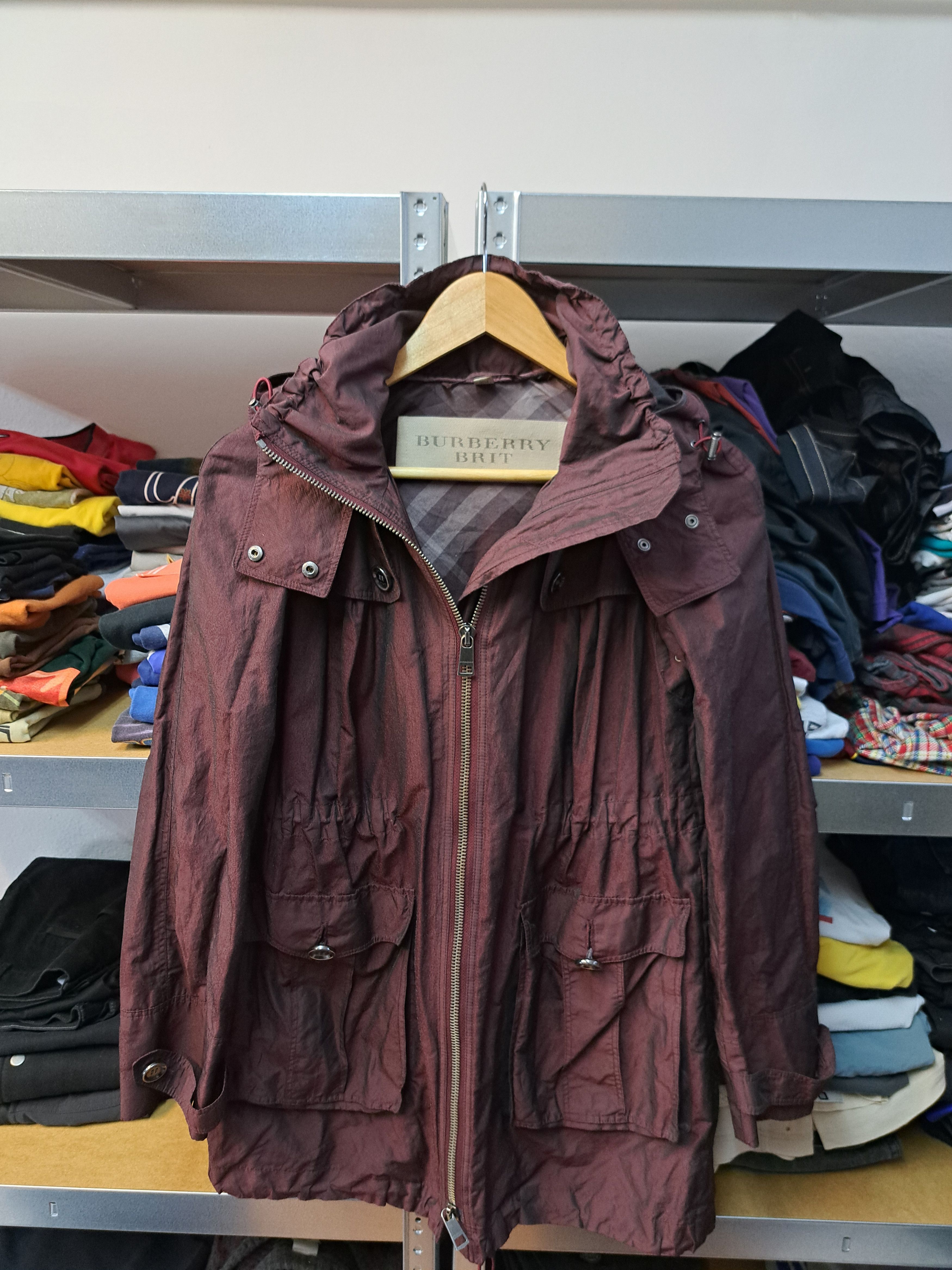 Burberry Burberry Hooded Metal Trench Coat Old Money Casual Size XS / US 0-2 / IT 36-38 - 4 Thumbnail