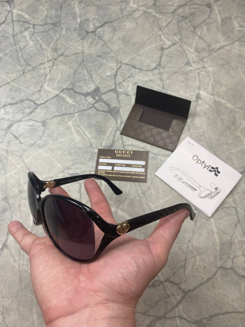 Gucci Gucci Sunglasses Luxury Y2k Avant Garde Size ONE SIZE - 1 Thumbnail
