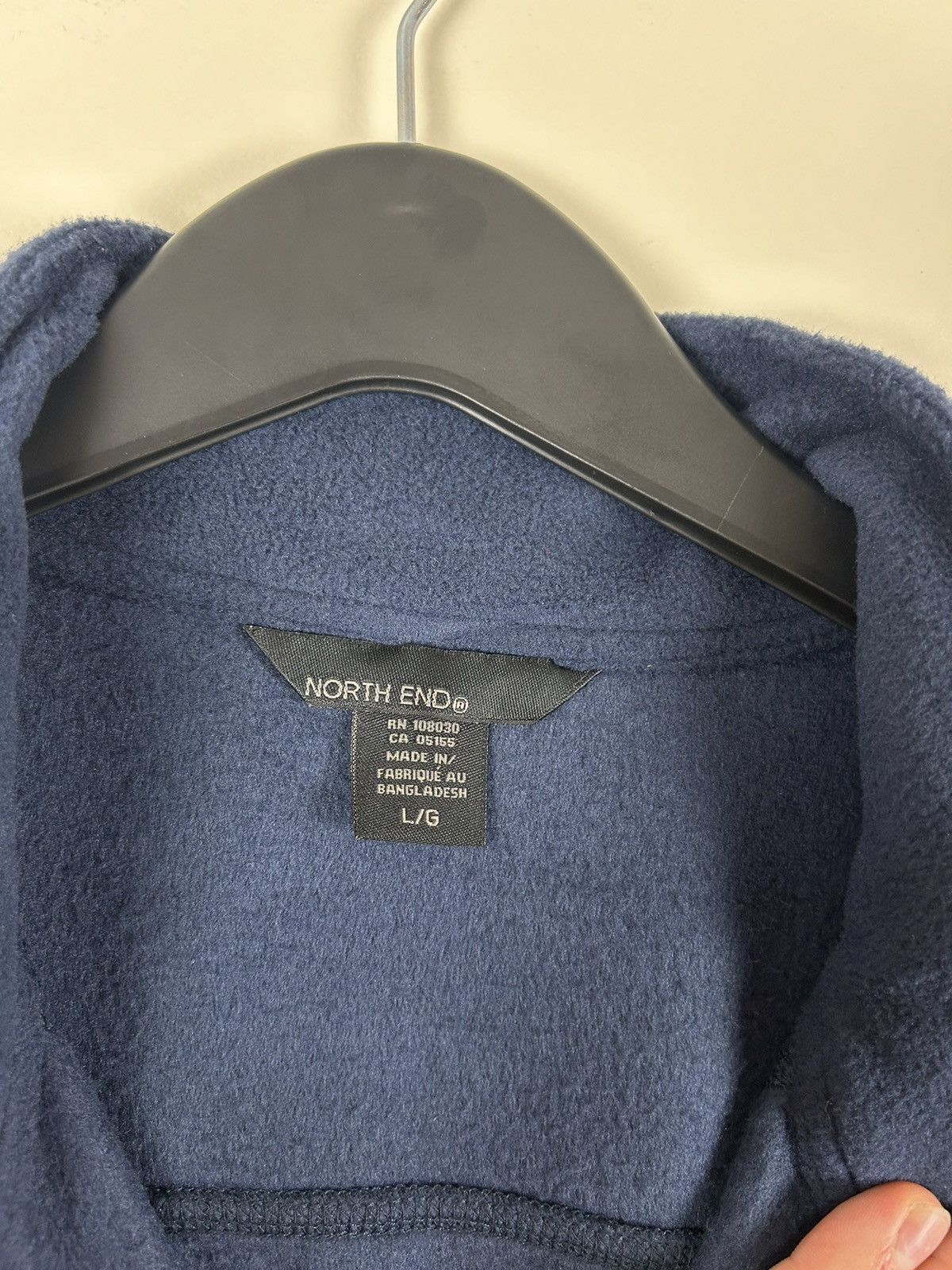 North End Polar vest jacket North End Large Navy Men *defect on back* Size US L / EU 52-54 / 3 - 2 Thumbnail